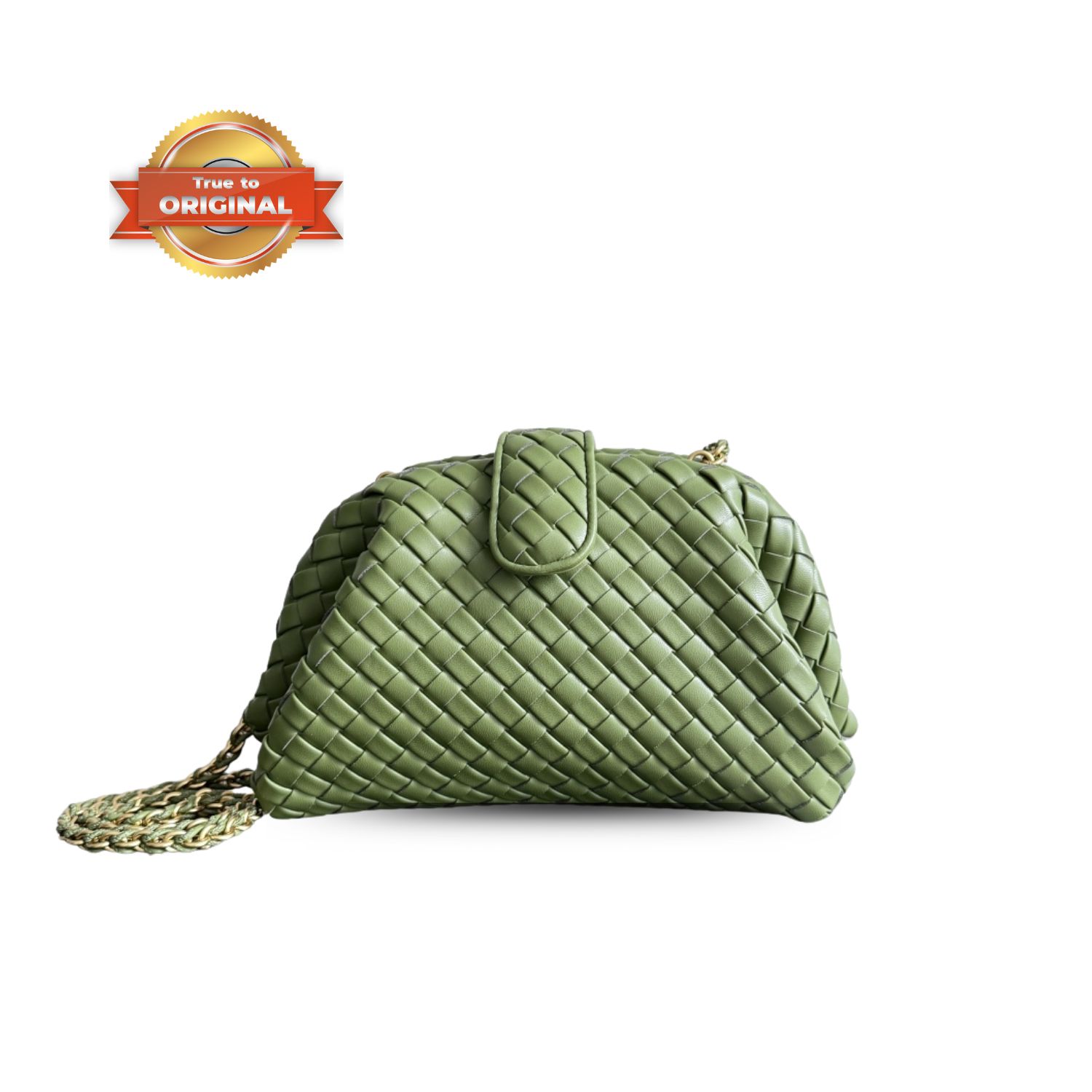 [True-to-ORIGINAL] B0tt*ga Ven*ta Small Lauren 1980 Matcha For Women 27cm/10.6in