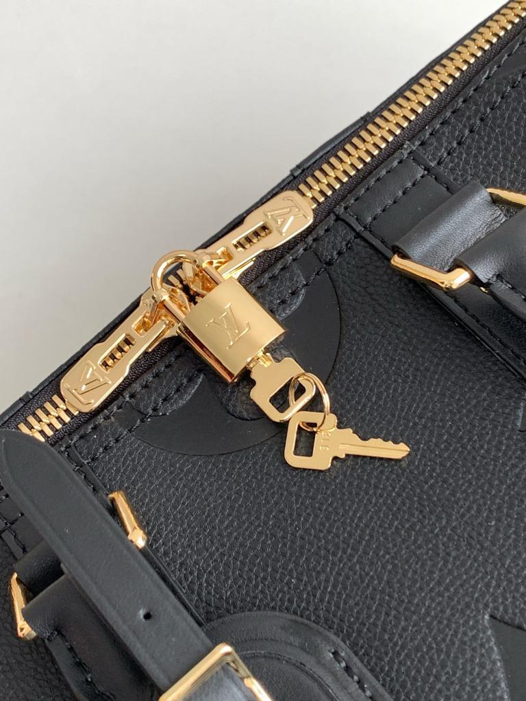 [True-to-ORIGINAL] L0vis Vvtt0n Keepall Bandoulière 45 Bag Black For Men 17,7in/45cm M45532