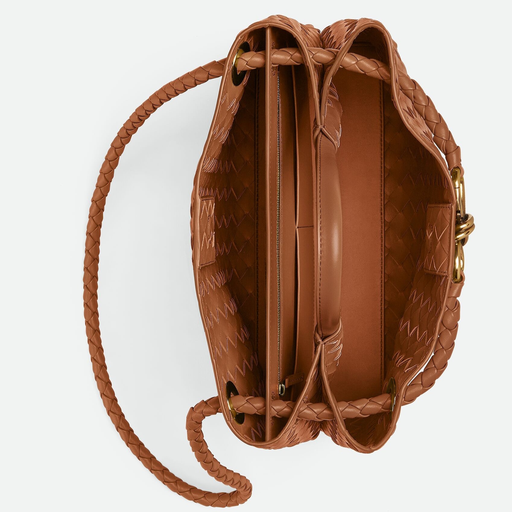 [True-to-ORIGINAL] B0tt*ga Ven*ta Medium Andiamo Amber For Women 32cm/12.6in 766016VCPP12598