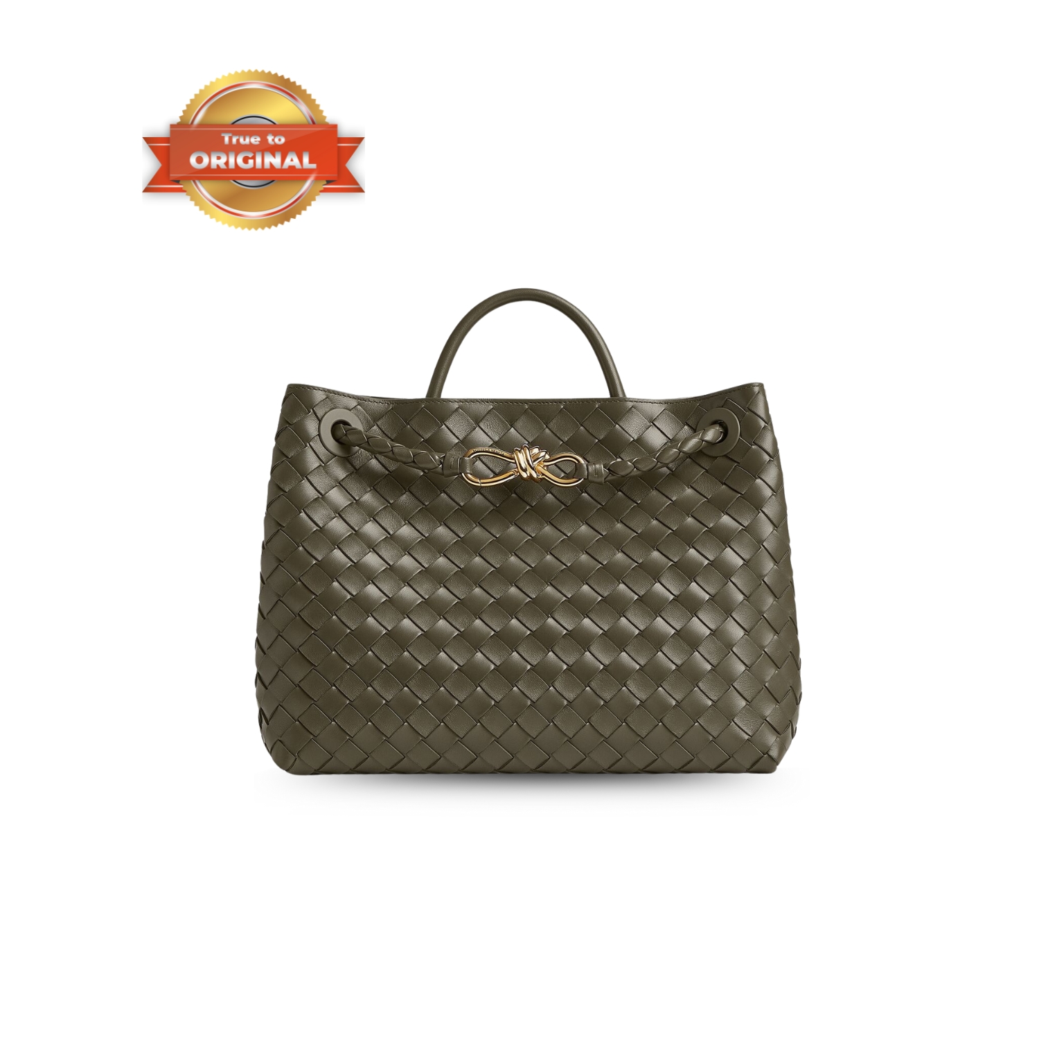 [True-to-ORIGINAL] B0tt*ga Ven*ta Medium Andiamo Cypress For Women 32cm/12.6in 766016VCPP13231