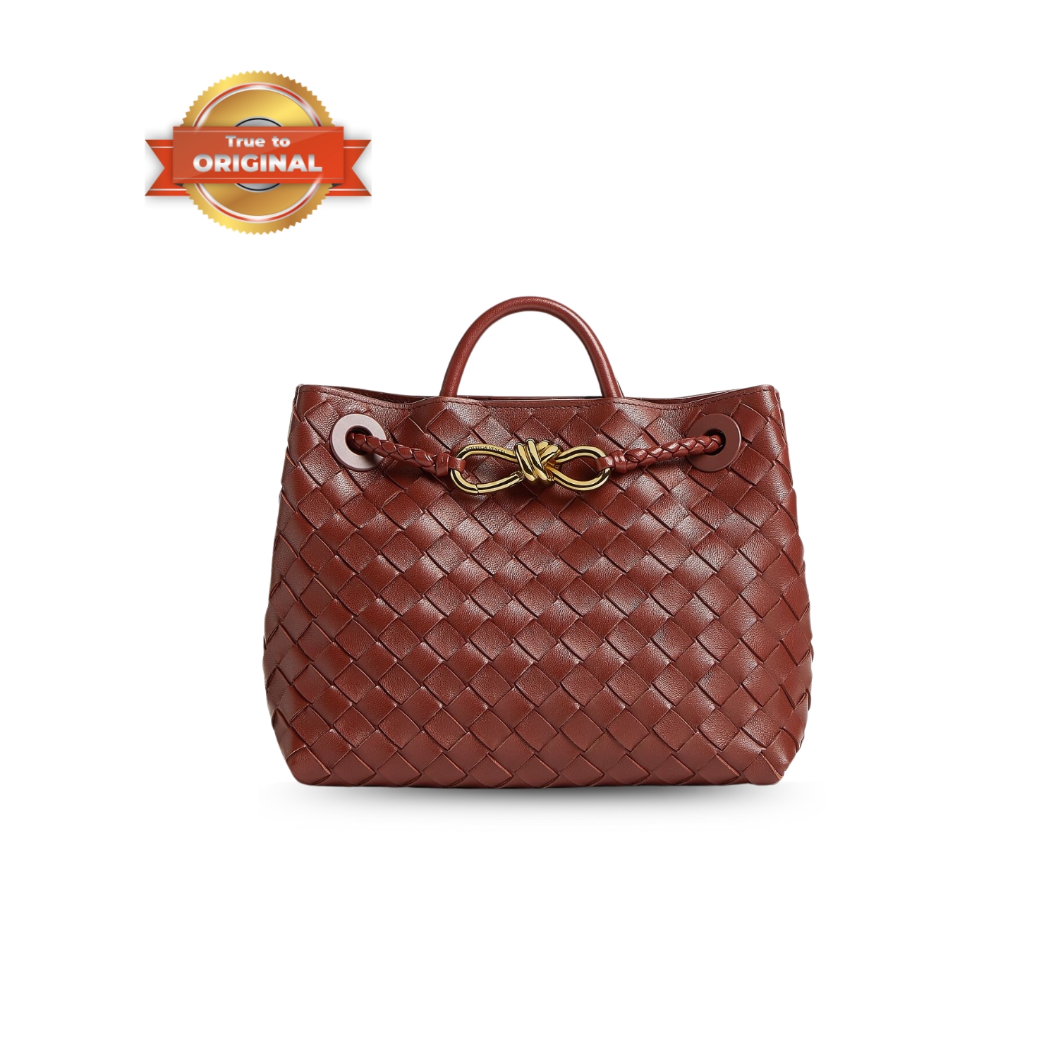 [True-to-ORIGINAL] B0tt*ga Ven*ta Small Andiamo Sapele For Women 25cm/9.8in 766014VCPP12507