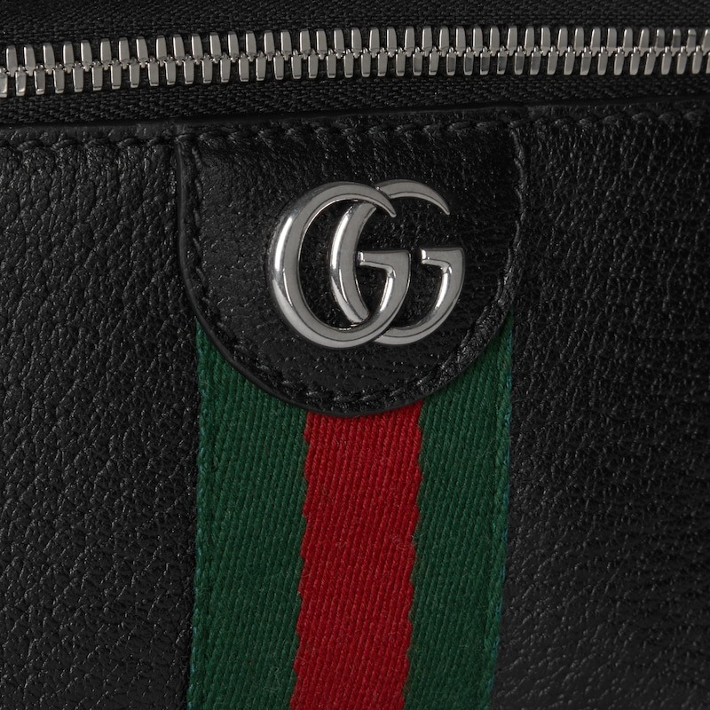 [True-to-ORIGINAL] Gvc*1 Ophidia Small Belt Bag Black For Men 30cm/11.8in 839106 AAE1B 1043