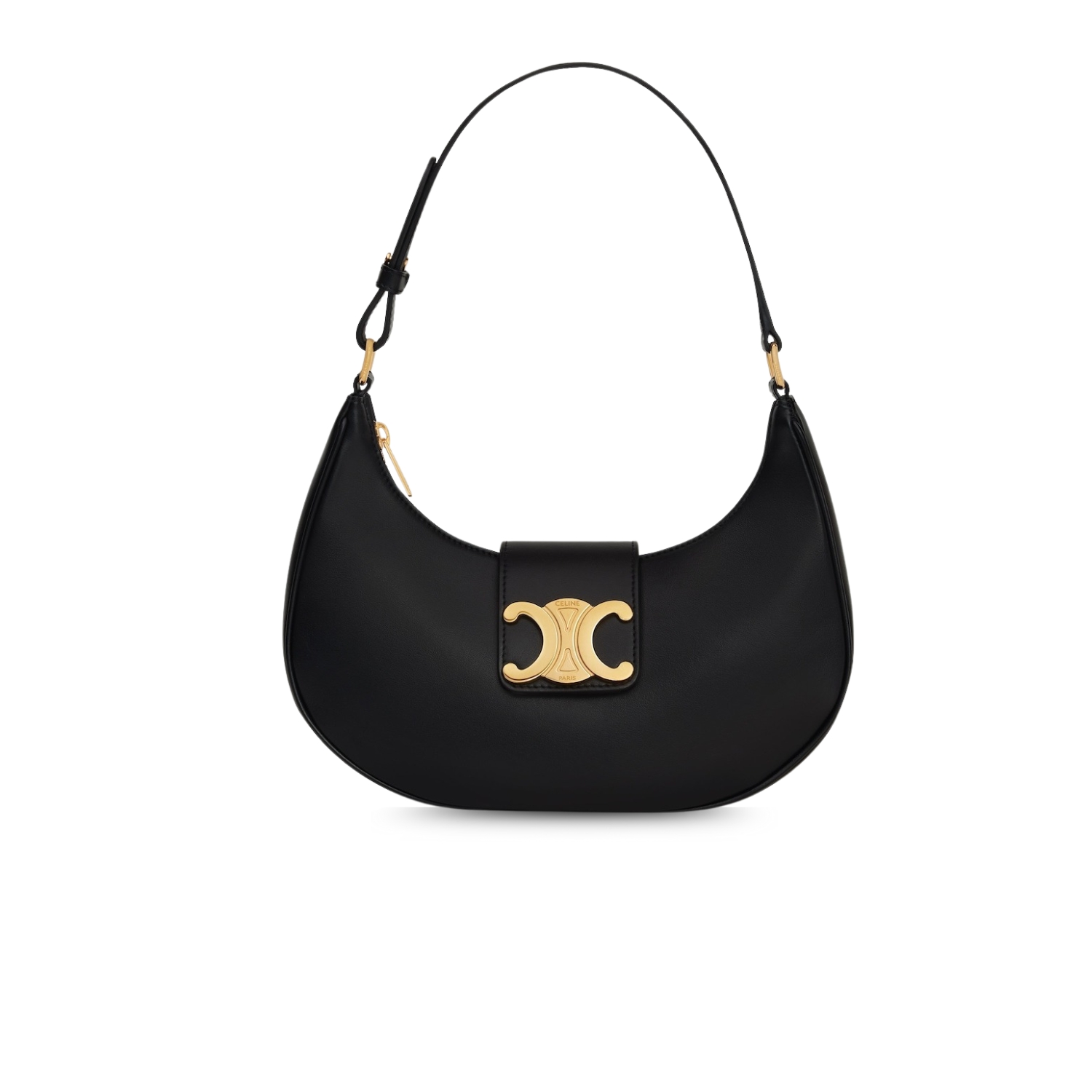 Ce1i*e Medium Ava Triomphe Bag Black For Women 114493DGQ.38NO