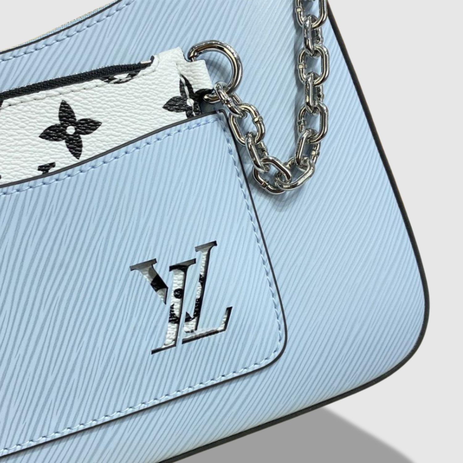 L0vis Vvtt0n Marelle Epi Bleu Nuage Blue For Women Bags 9.8in/25cm LV M59486