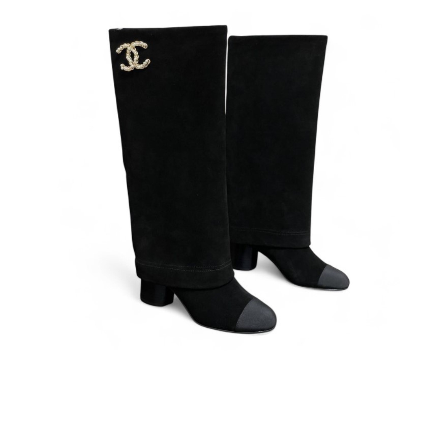 Ch**el High Boots Black For Women G46678 B21596 94305
