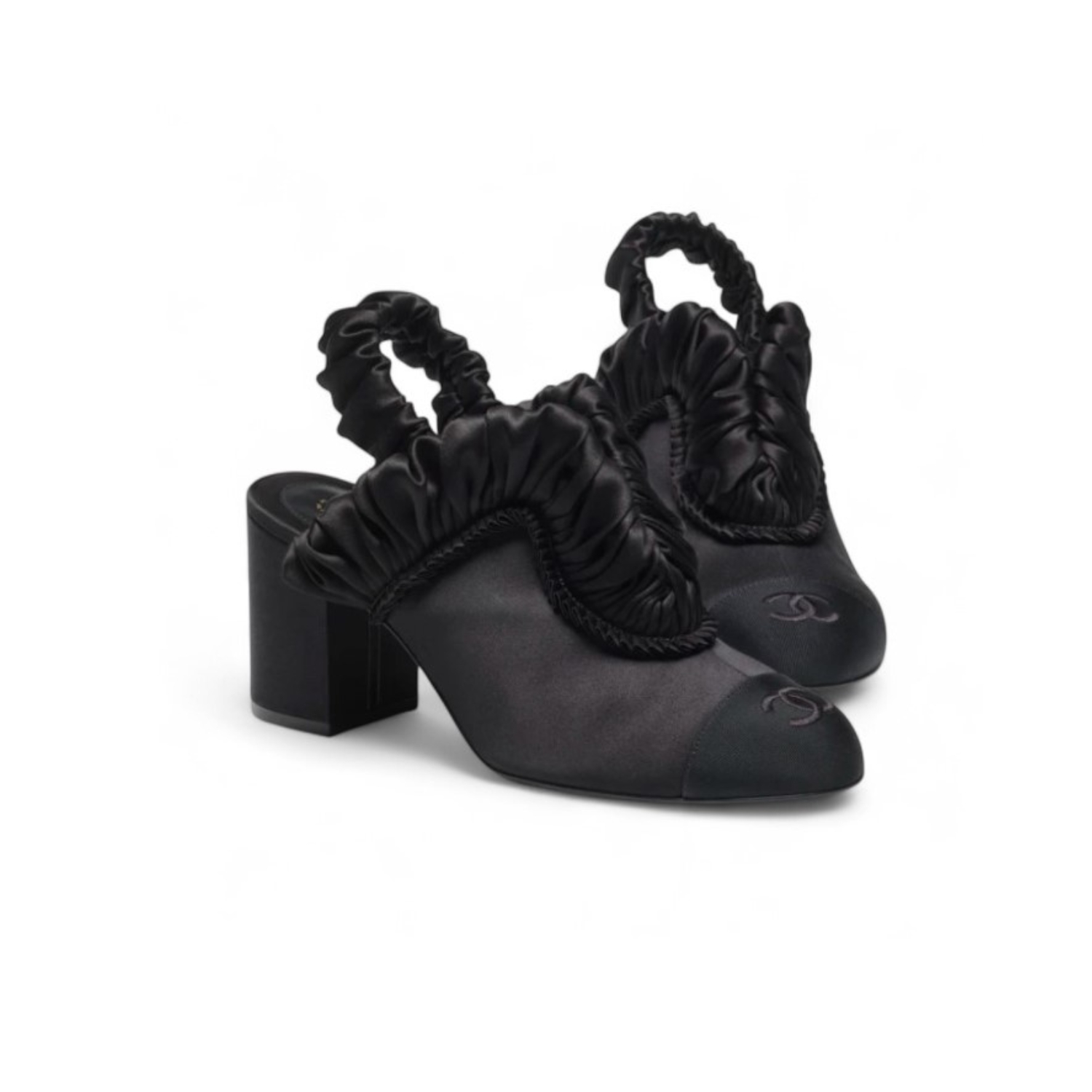 Ch**el Slingbacks Black For Women G46828-B22235-94305