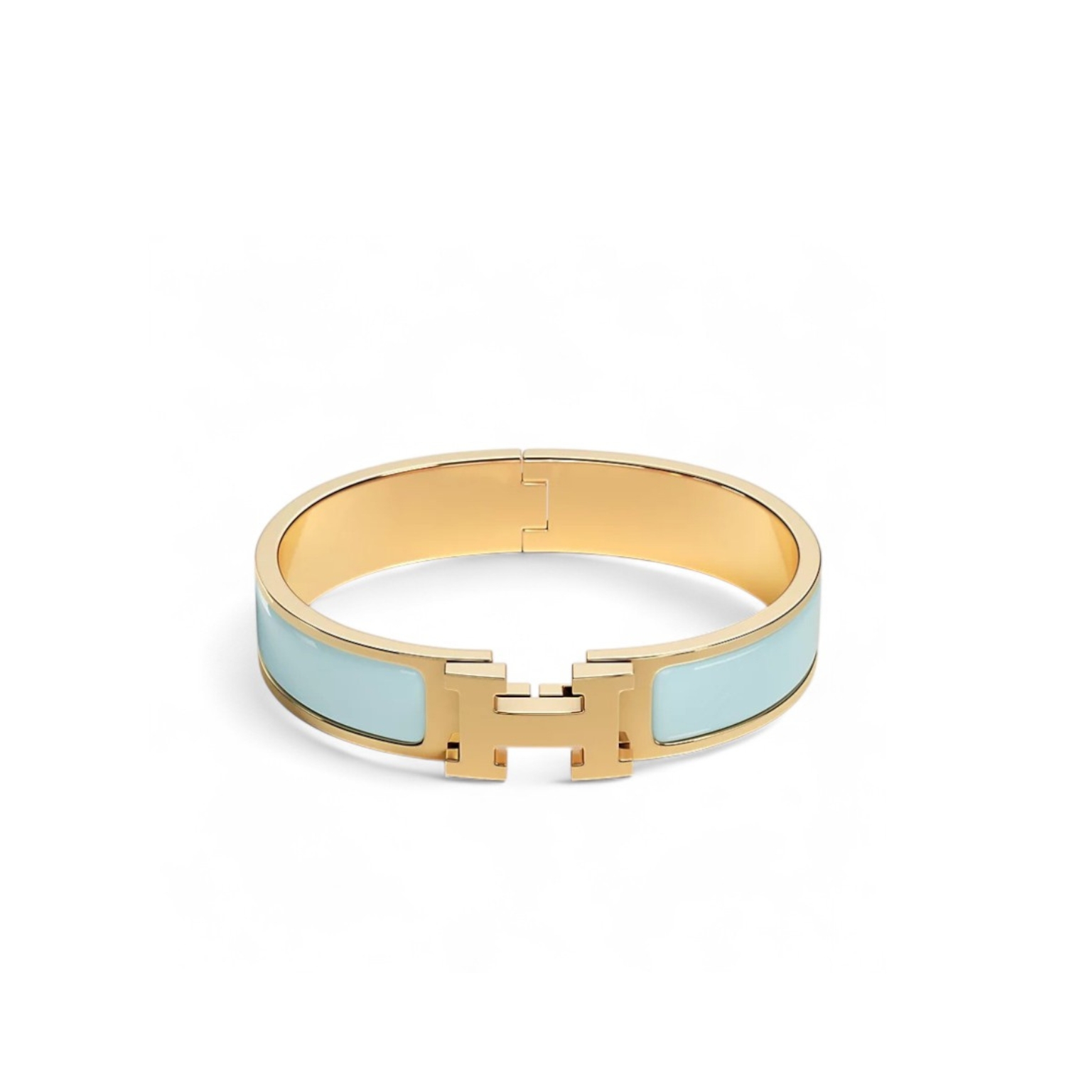 H**me5 Clic H Bracelet Bleu Polaire H700001F 8XPM