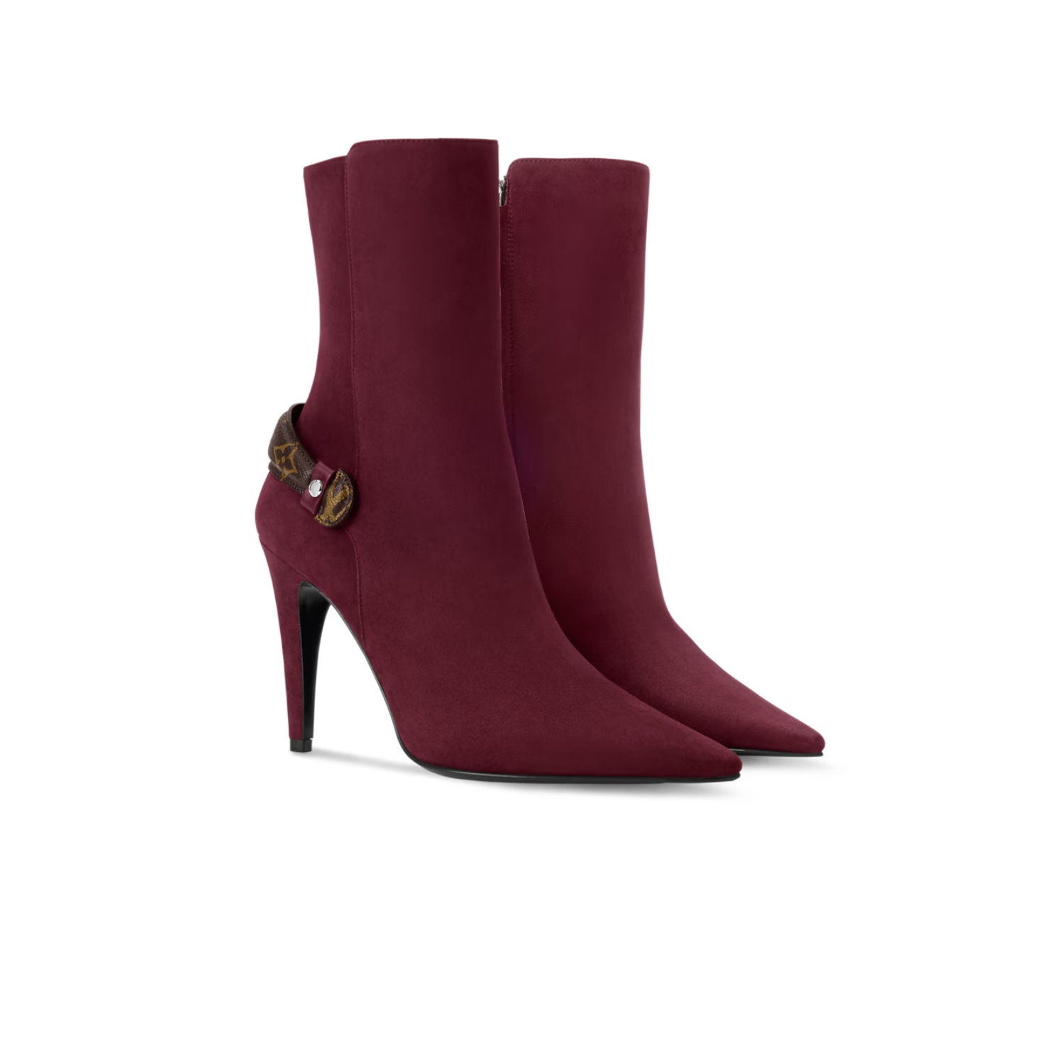 L0vis Vvtt0n Legacy Ankle Boots Bordeaux Red For Women 1AIDZH