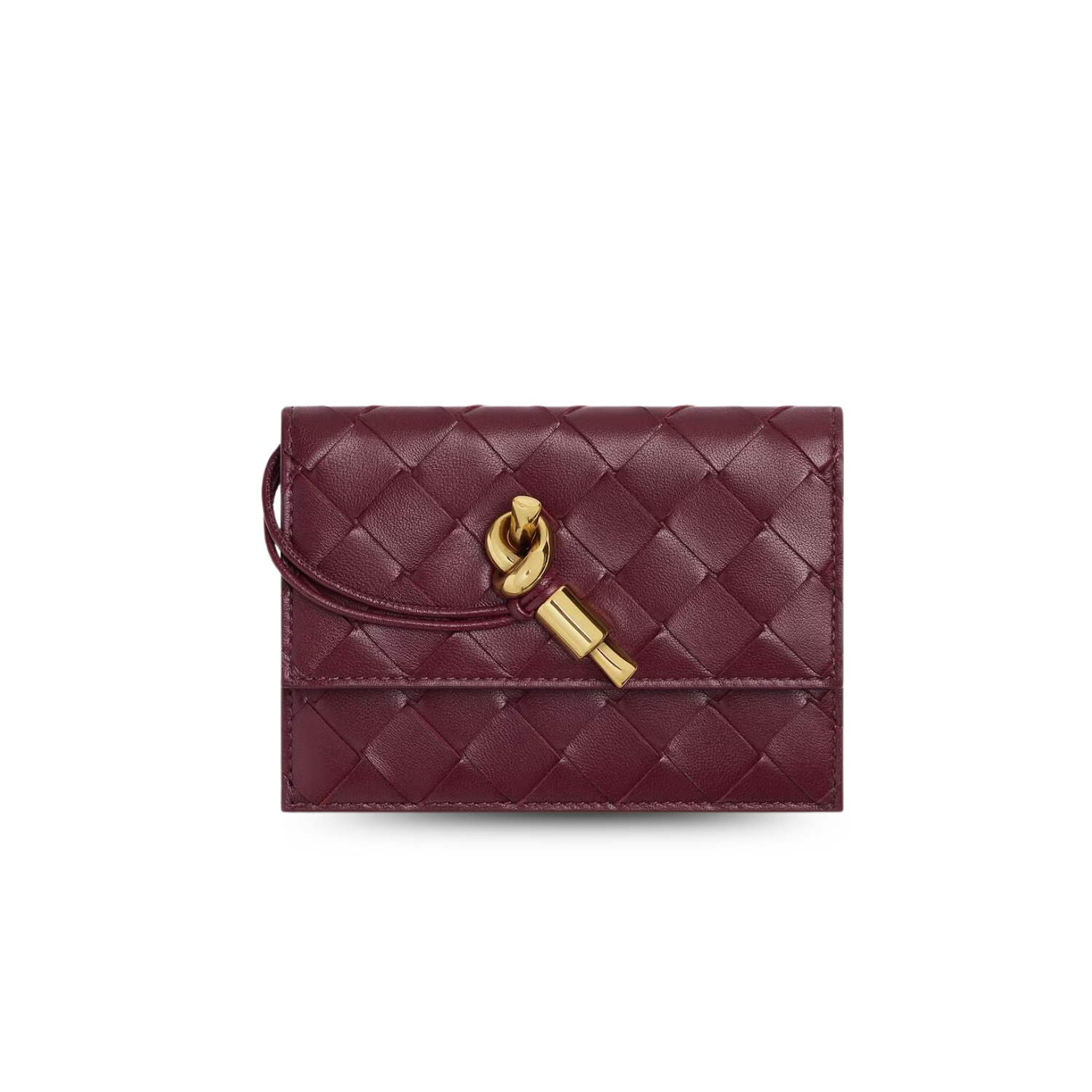 B0tt*ga Ven*ta Andiamo Zipped Card Case Barolo For Women 12.5cm/4.9in 838846VCPP22250