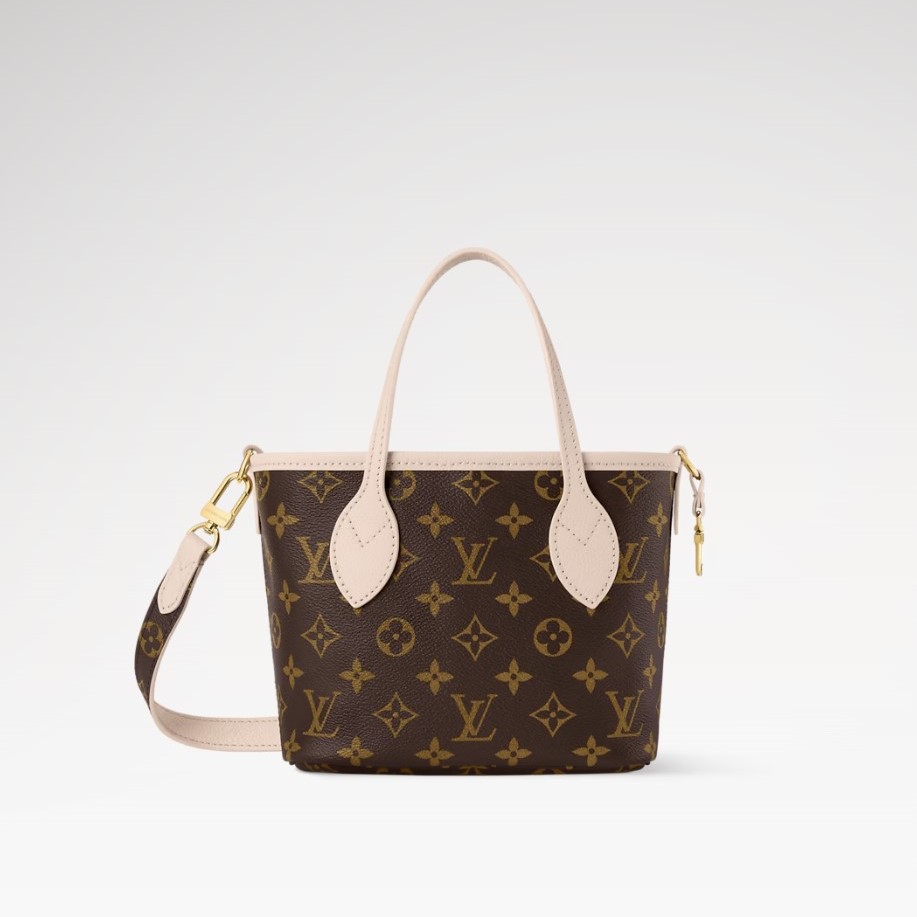 L0vis Vvtt0n Neverfull Bandoulière Inside Out BB Limestone For Women 10.4in/26cm M25657