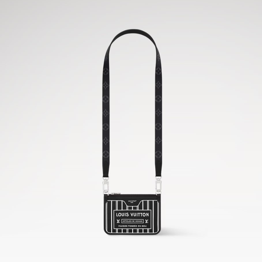 L0vis Vvtt0n Neverfull Bandoulière Inside Out BB Black For Women 10.4in/26cm M15210