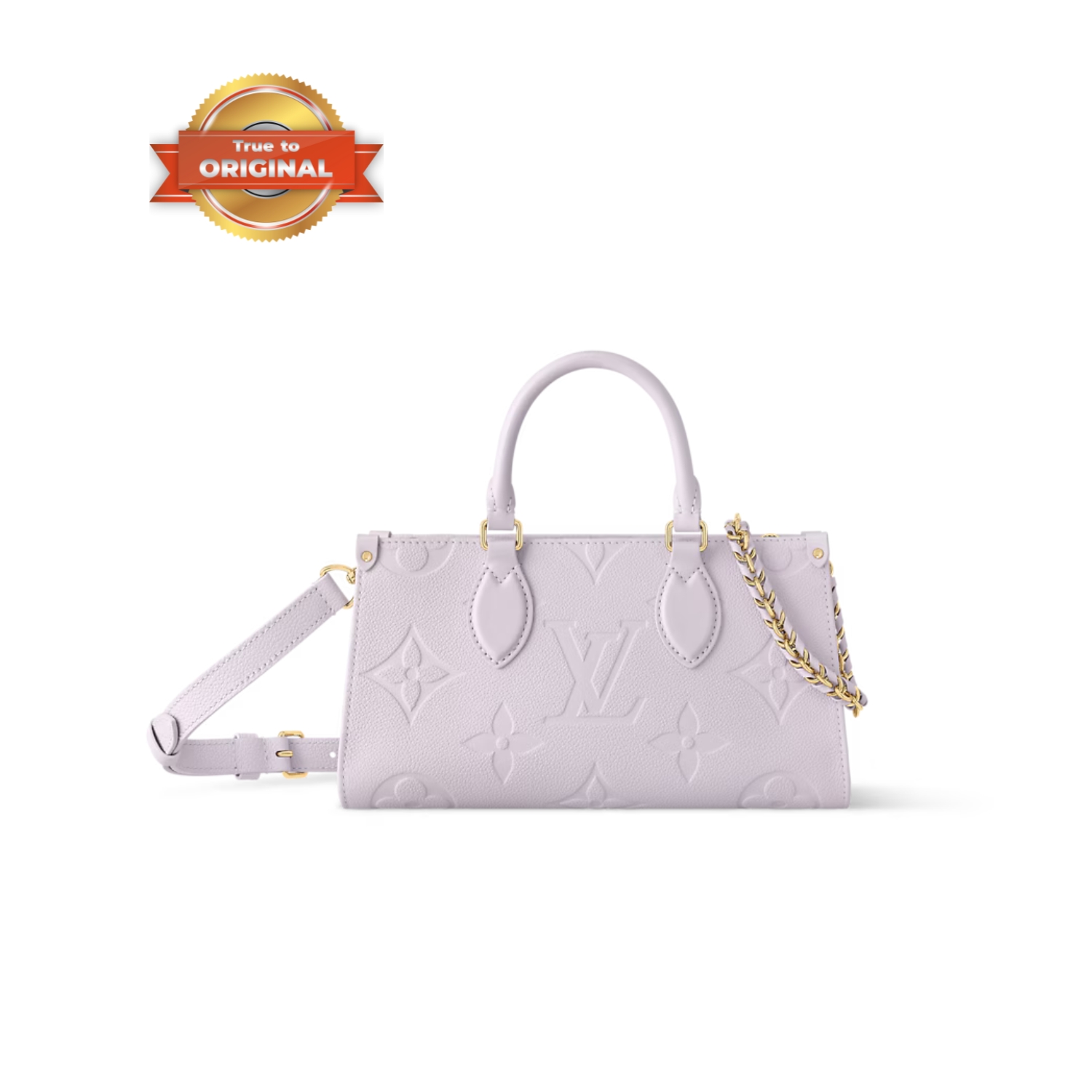 [True-to-ORIGINAL] L0vis Vvtt0n OnTheGo East West Misty Lilac For Women 25cm/9.8in M15192