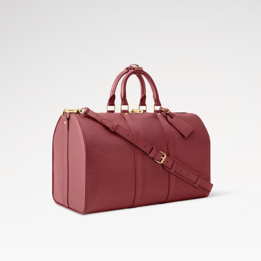 L0vis Vvtt0n Keepall Bandoulière 45 Bordeaux 17.7in/45cm M15180