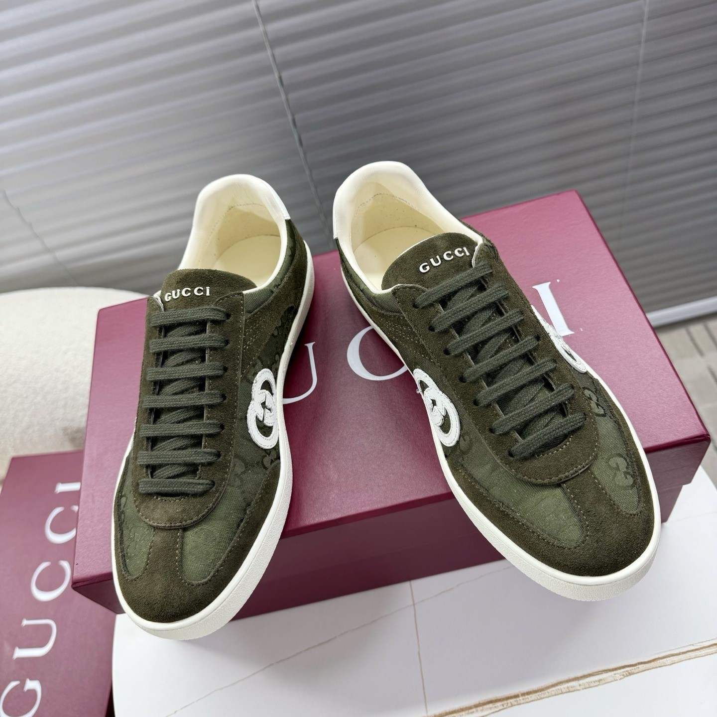 Gvc*1 G75 Trainer Dark Green For Men 840330 AAE80 3354
