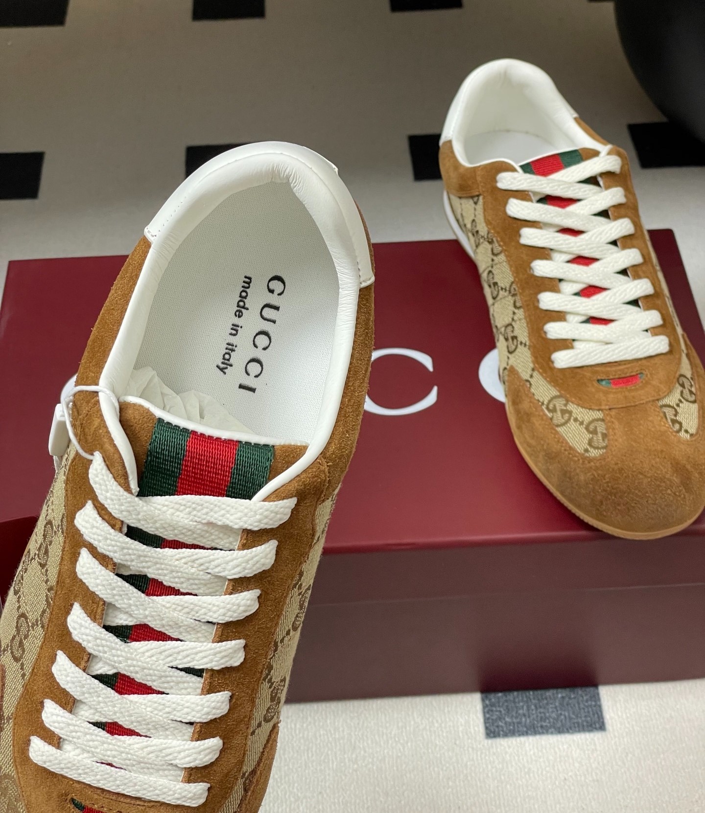 Gvc*1 Shift Sneaker Beige/Brown For Men 857018 AAF1X 2750