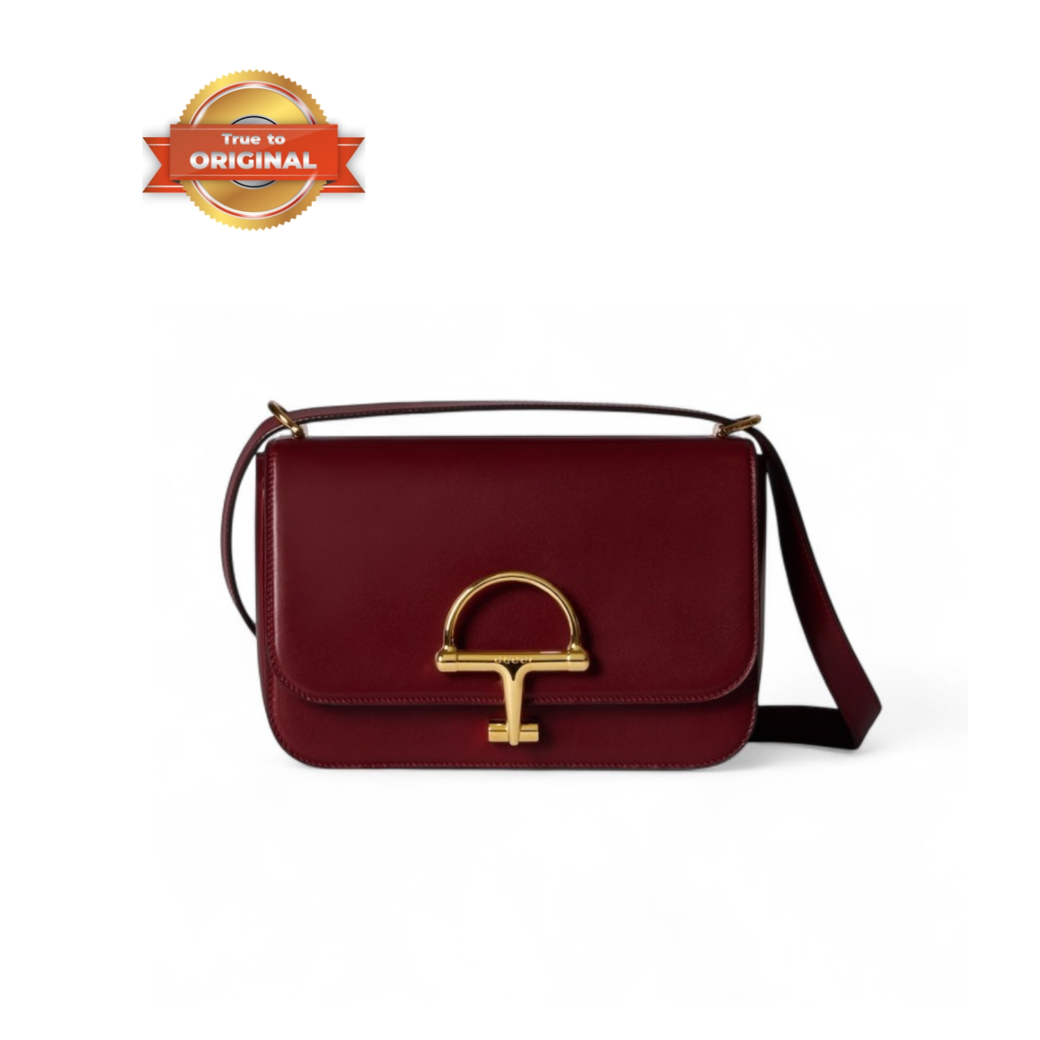 [True-to-ORIGINAL] Gvc*1 Siena Small Shoulder Bag Rosso Ancora Red For Women 8.9in/22.5cm 846705 AAFKB 6207