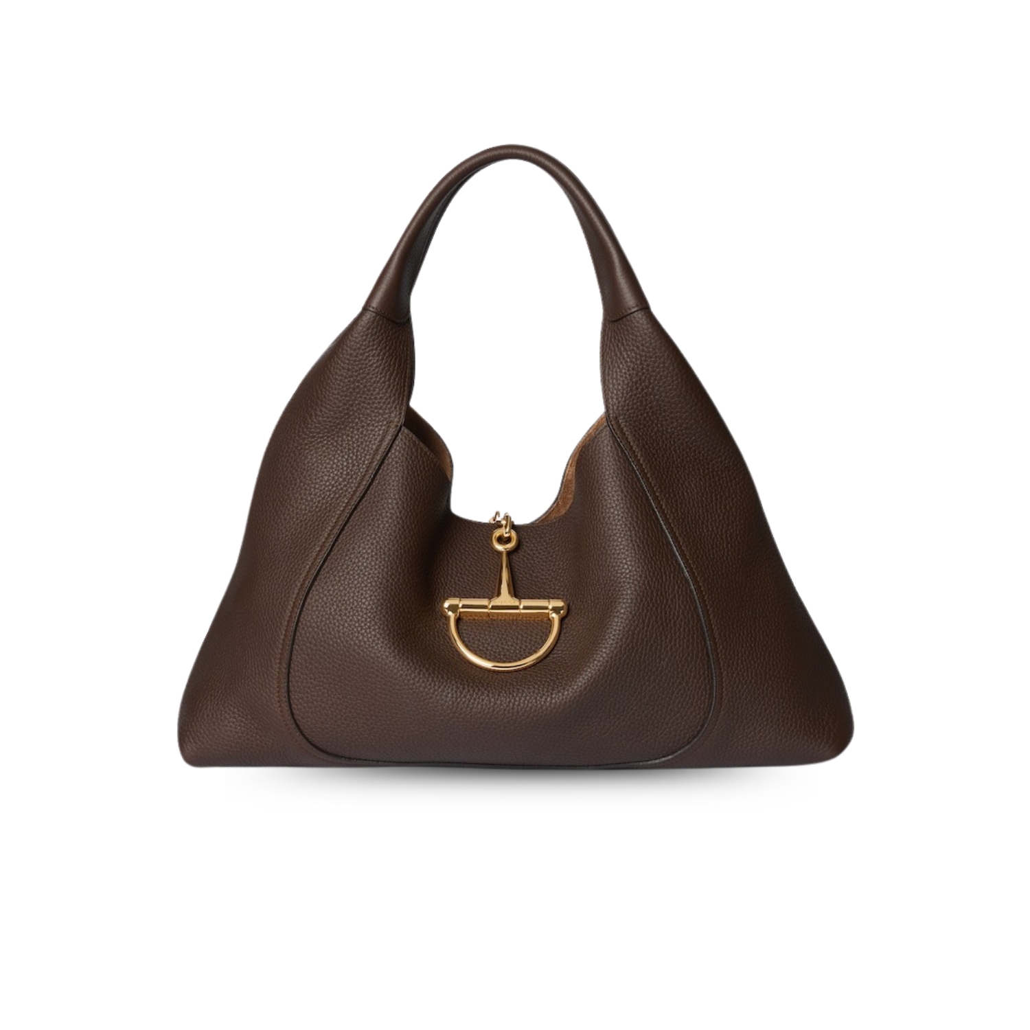 Gvc*1 Softbit Maxi Shoulder Bag Dark Brown For Women 18.1in/46cm 837466 AAEAO 2554