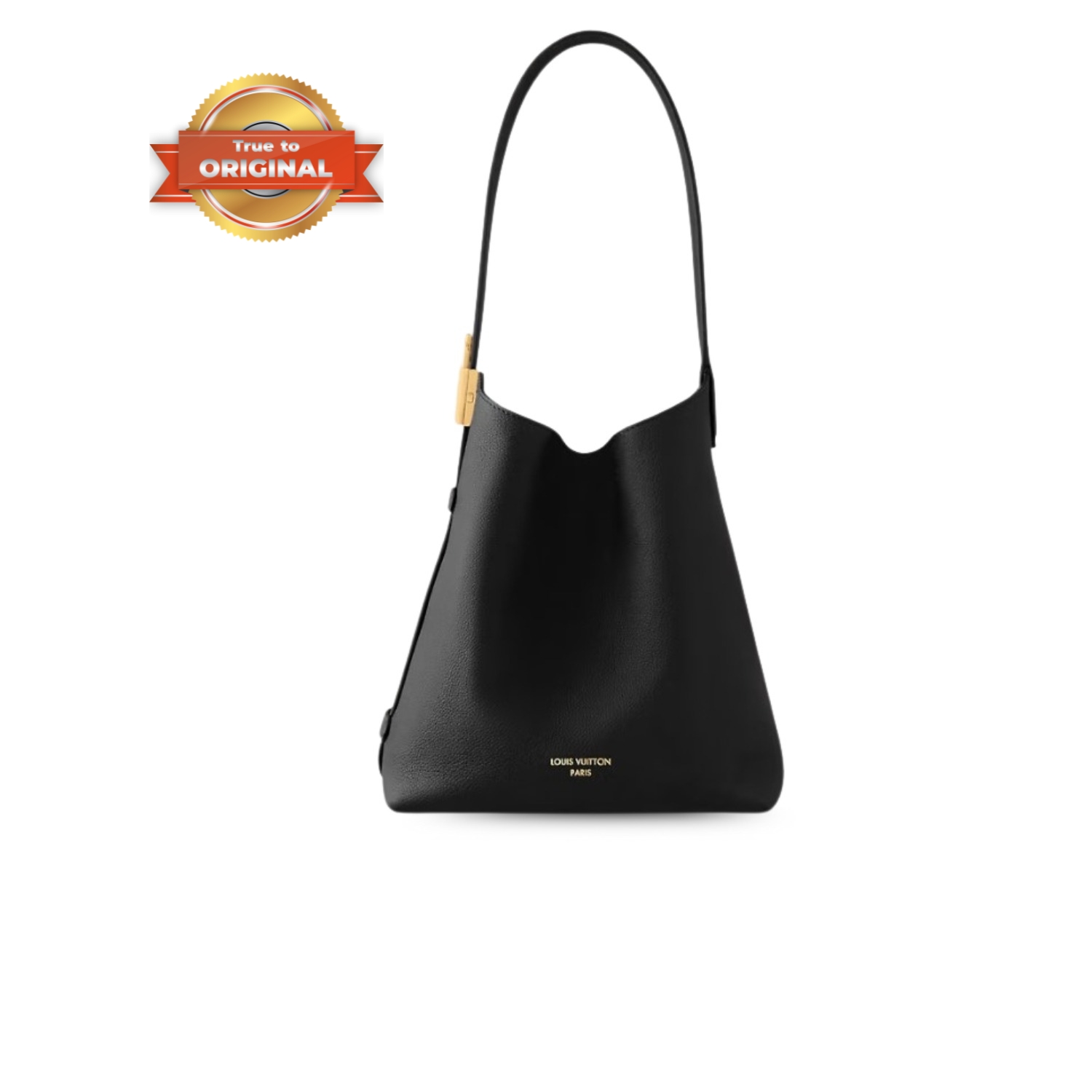 [True-to-ORIGINAL] L0vis Vvtt0n Low Key Hobo PM Black For Women 11in/28cm M25352