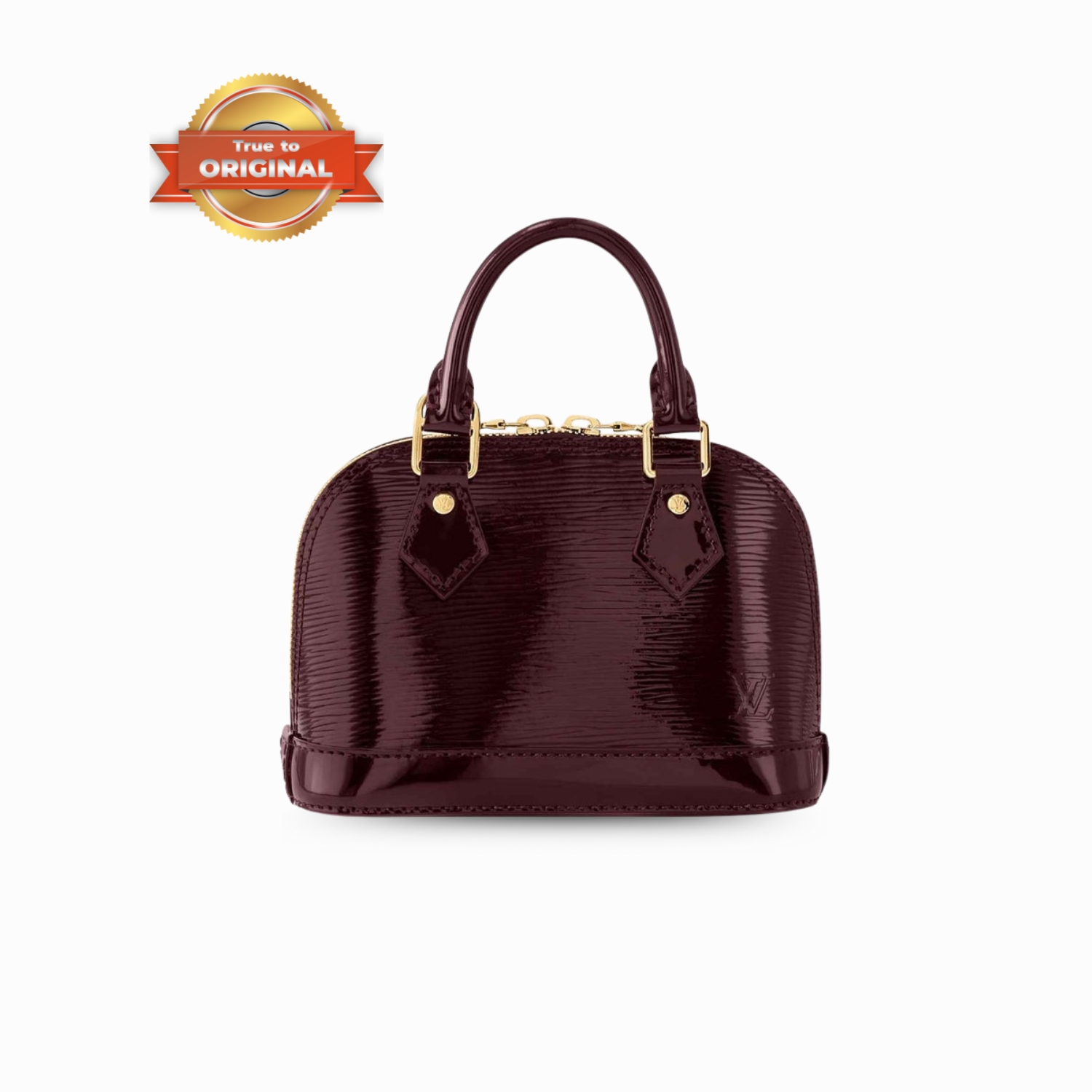 [True-to-ORIGINAL] L0vis Vvtt0n Alma BB Burgundy For Women 9.3in/23.5cm