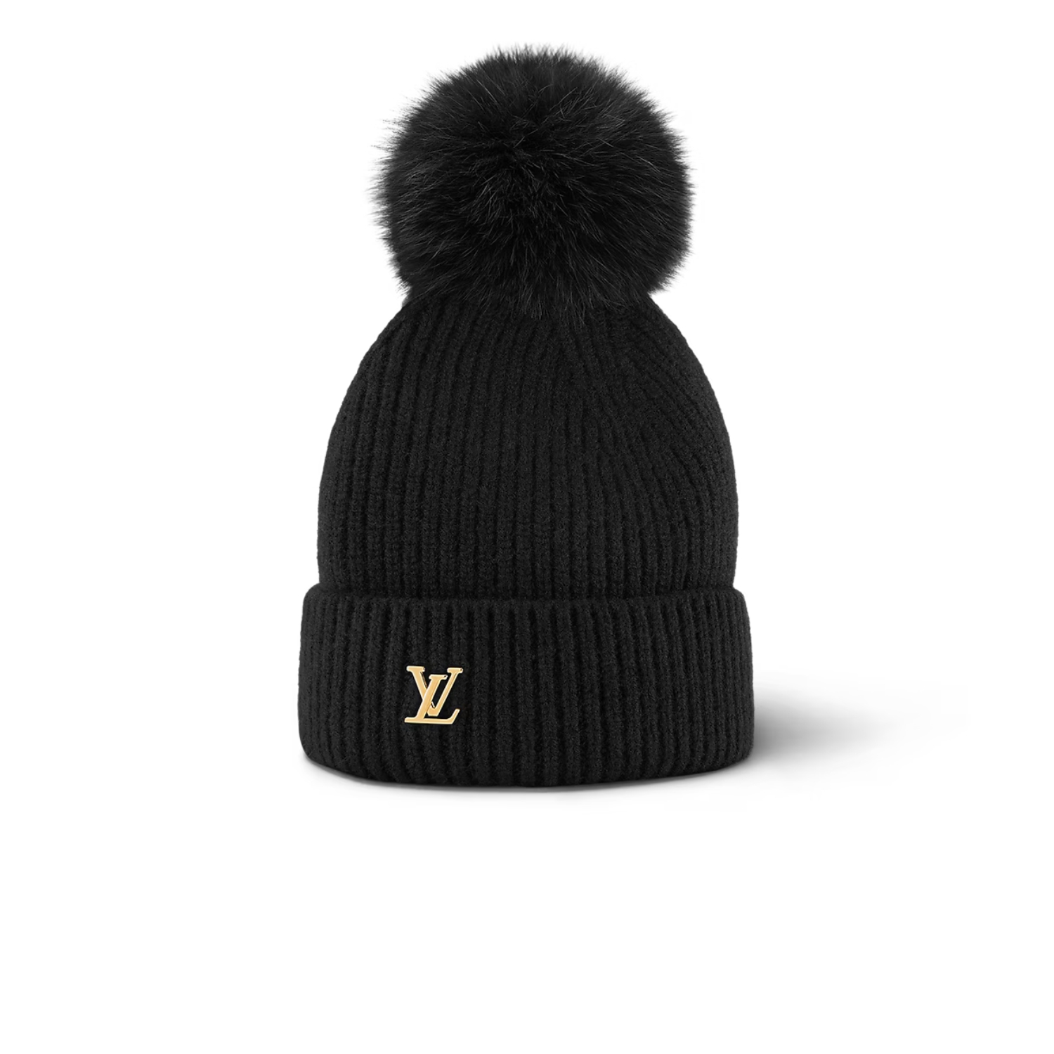 L0vis Vvtt0n LV Cold Spark Beanie Black For Women M79256