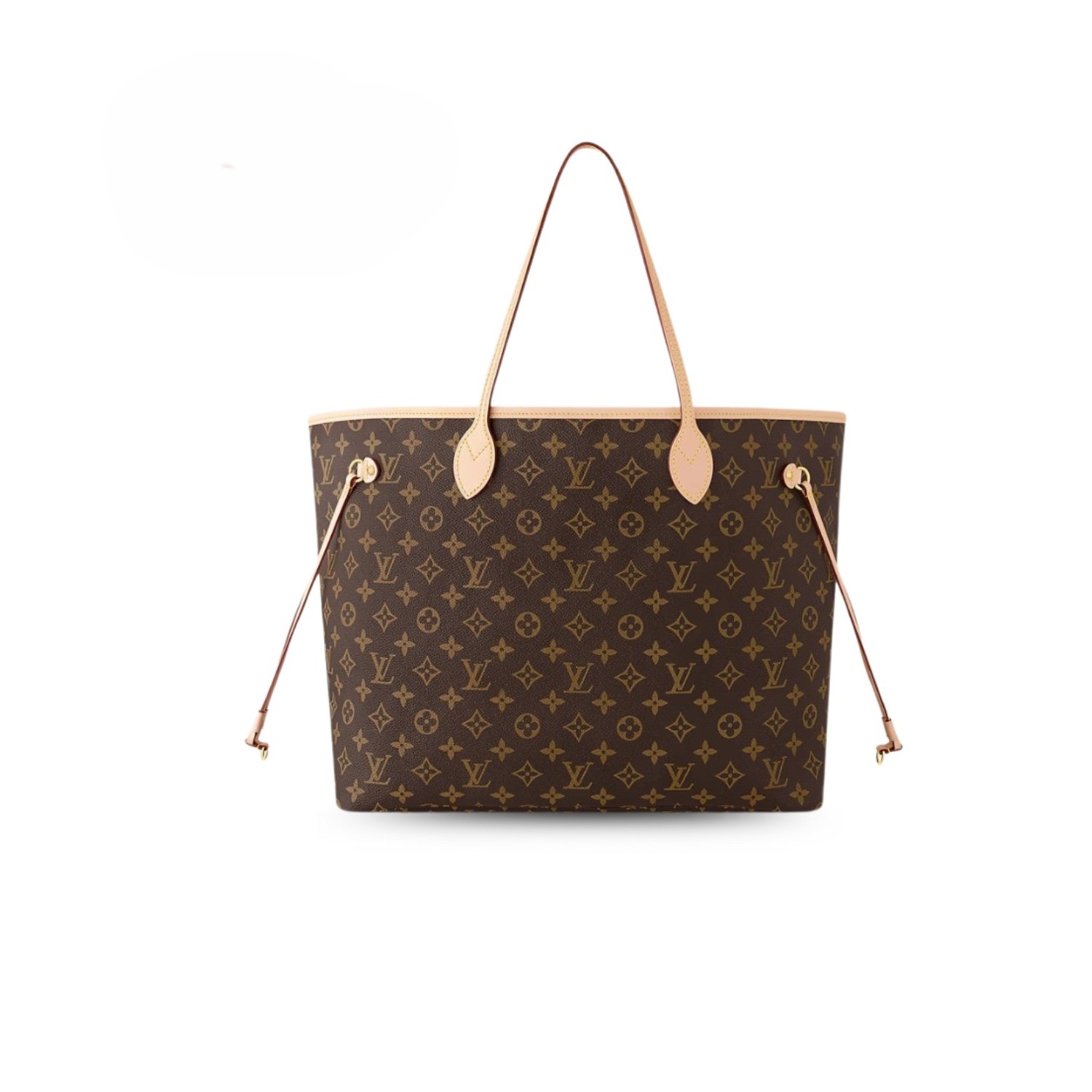 L0vis Vvtt0n Neverfull GM Tote Bag Monogram Canvas Brown For Women 39cm/15.4in M46978