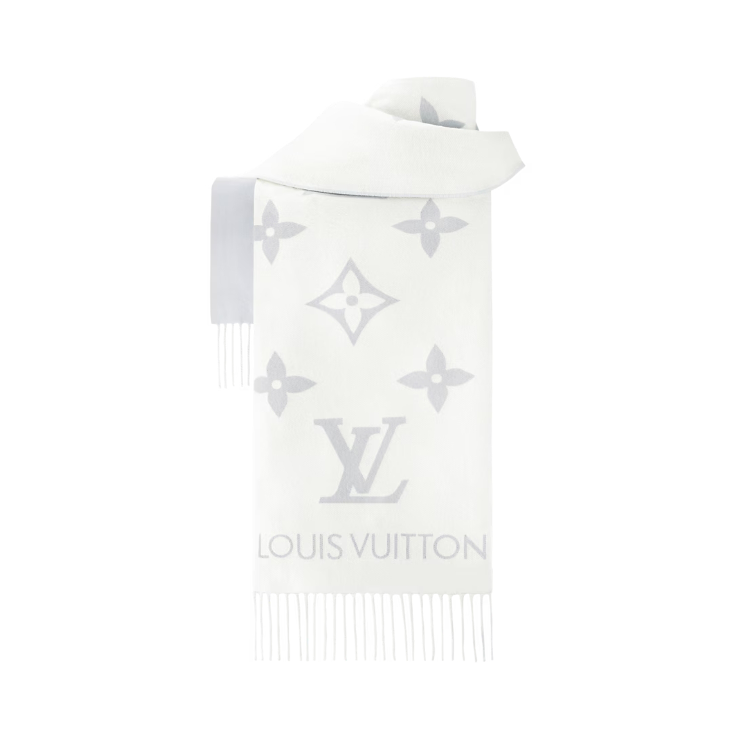 L0vis Vvtt0n Reykjavik Scarf Light Grey For Women 74.8in/190cm M90838