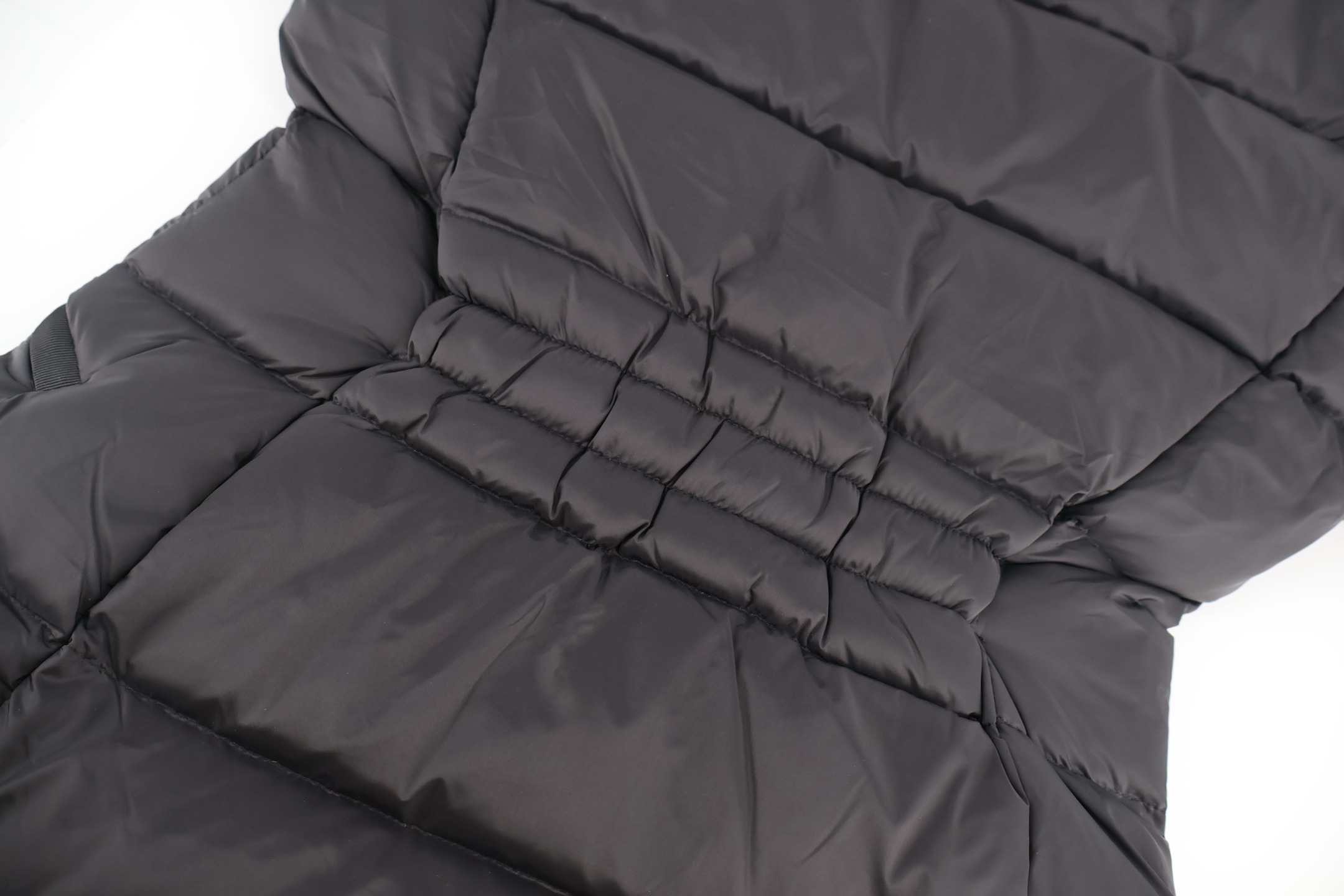 Moncler Boed Hooded Shearling-Trimmed Short Down Jacket Black For Women