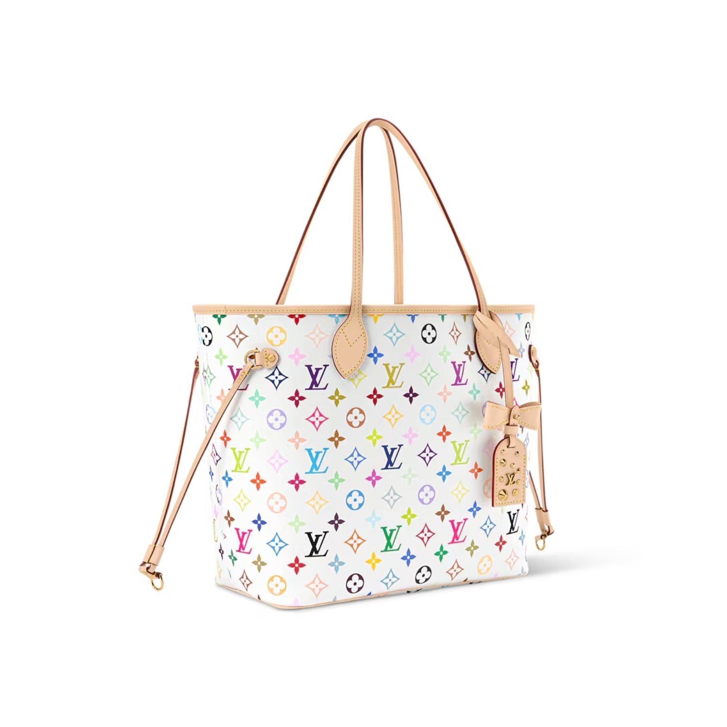 L0vis Vvtt0n LV x TM Neverfull MM Bag Multicolor/White For Women 31cm/12.2in – M27787