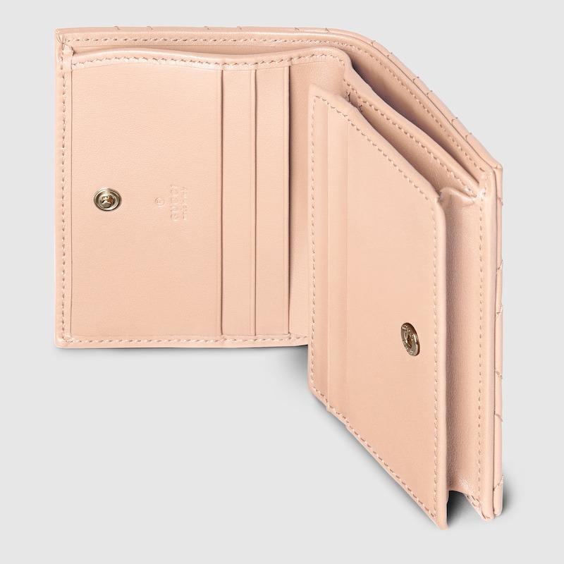 Gvc*1 Marmont Small Wallet Pale Pink For Women 4.5in/11cm 466492 AAET8 6823
