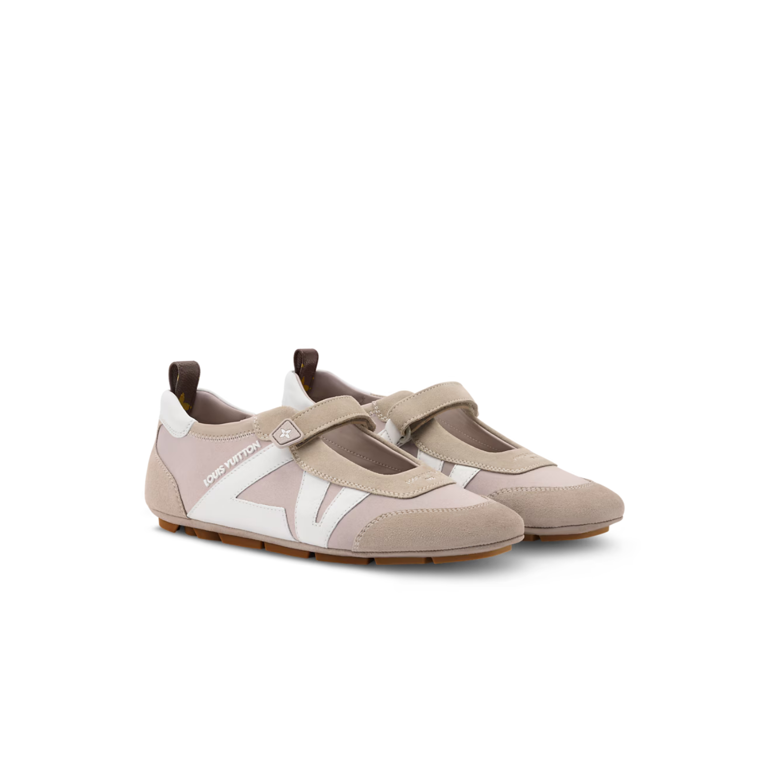 L0vis Vvtt0n LV Sneakerina Mary Jane Beige For Women 1AJP00
