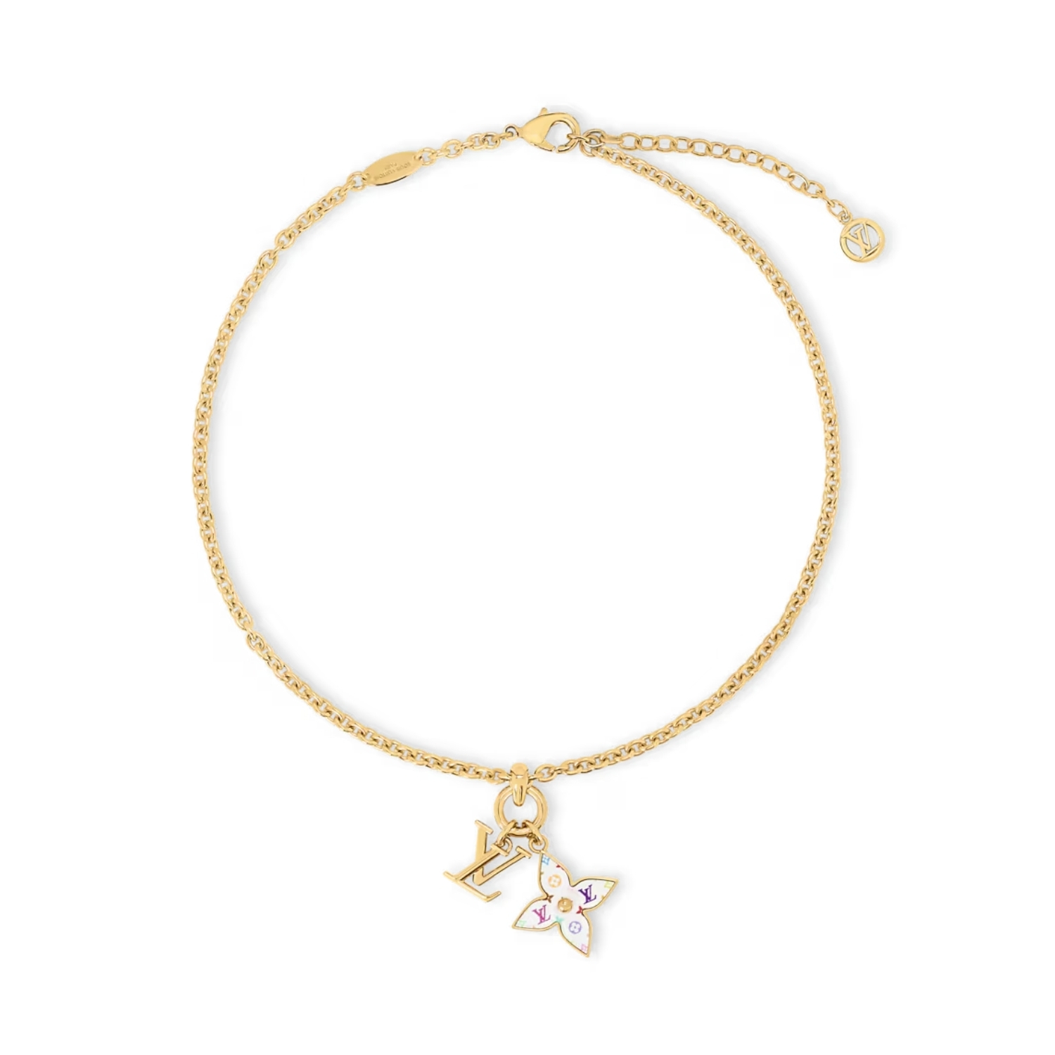 L0vis Vvtt0n LV x TM Monogram Multicolor Necklace For Women – M03737