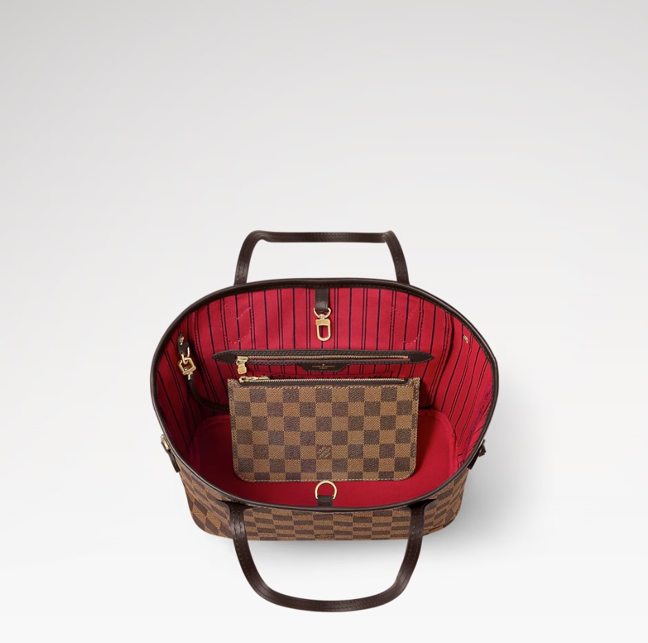 L0vis Vvtt0n Neverfull PM Damier Ebene For Women 11.4in/29cm N40600