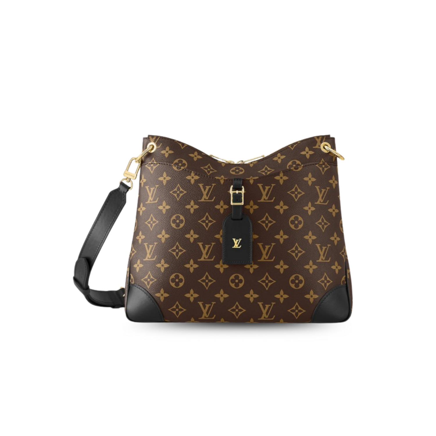 L0vis Vvtt0n Odeon MM Monogram Canvas Black For Women 12.2in/31cm M45352