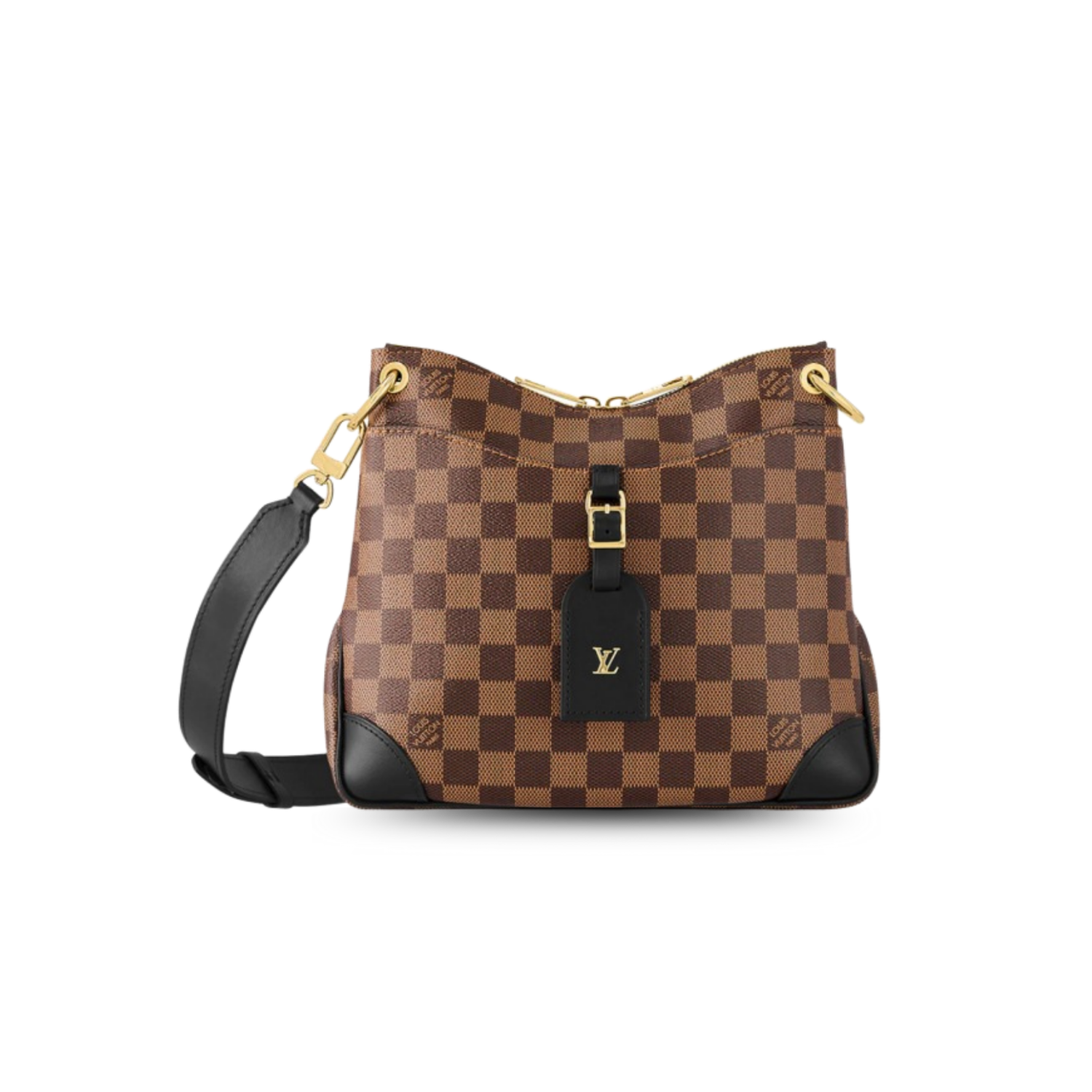 L0vis Vvtt0n Odéon PM Bag Damier Ebene Brown For Women 10.2in/26cm N50064