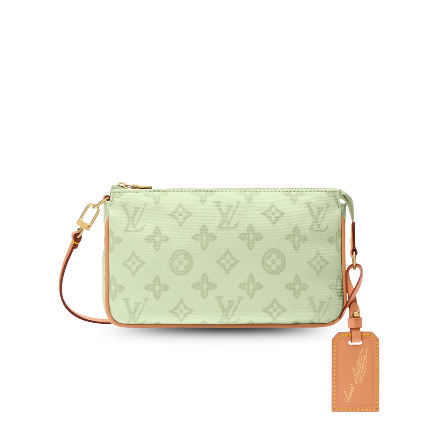 L0vis Vvtt0n Pochette Accessoires Vert Asnières For Women 23.5cm/9.3in – M28320
