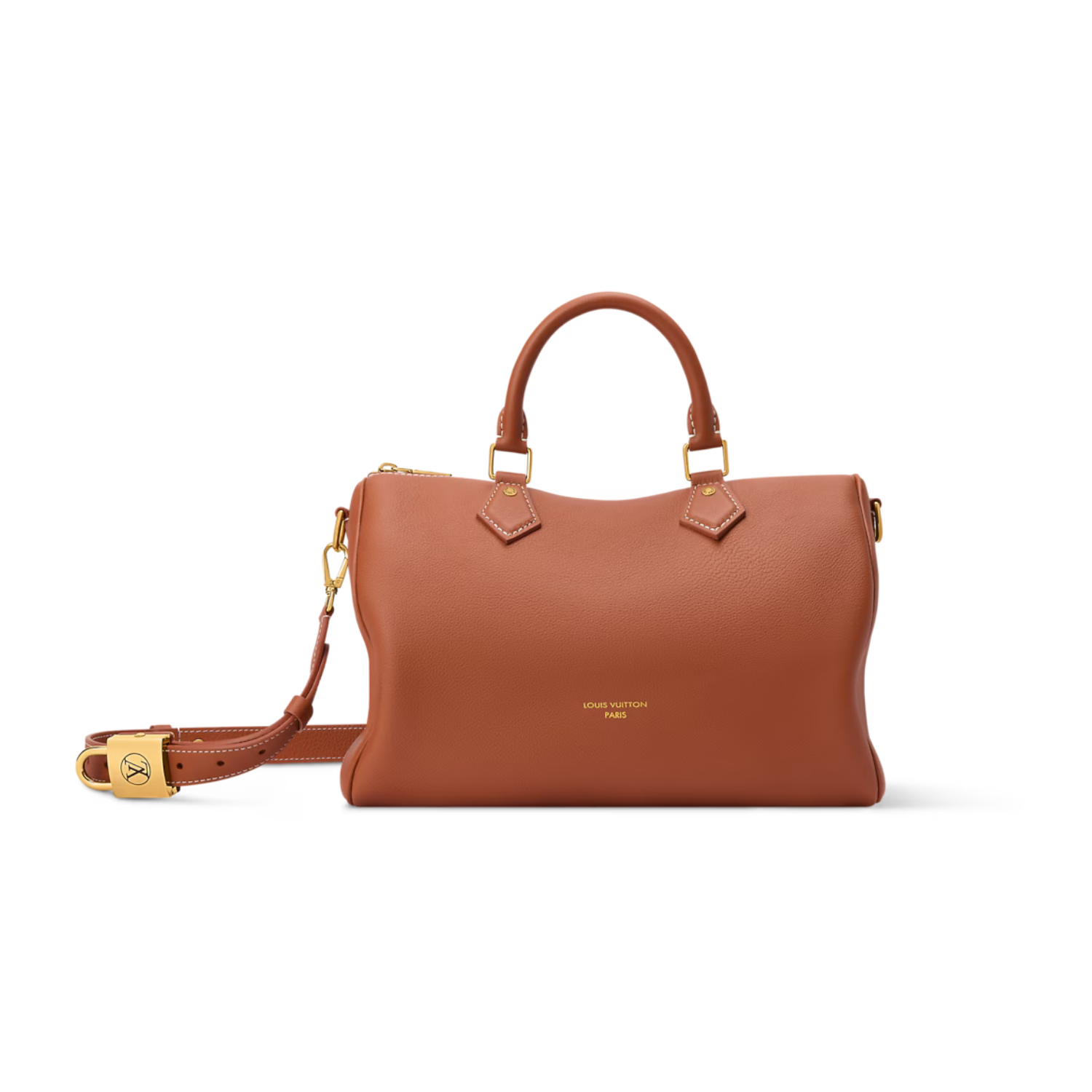 L0vis Vvtt0n Speedy Soft 30 Low Key Cognac For Women 11.8in/30cm M24892