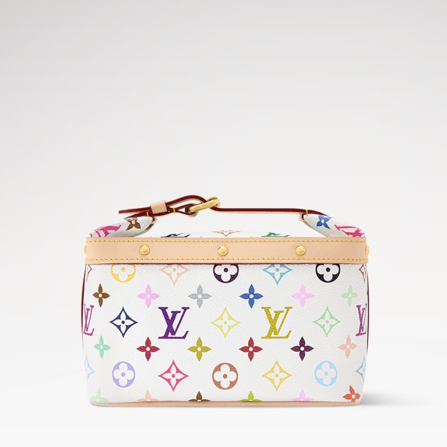 L0vis Vvtt0n LV x TM Cruiser Toiletry Bag 8.7in/ 22cm Multicolored Gold Hardware For Women M27900