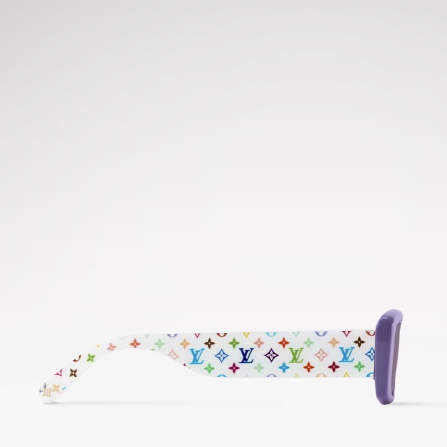 L0vis Vvtt0n LV x TM Multigram Cat Eye Sunglasses Purple For Women Z2711W