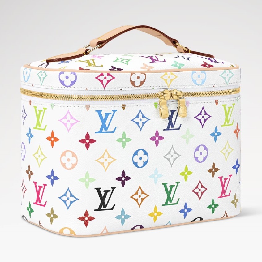 L0vis Vvtt0n LV x TM Nice BB Bag 9.4in/ 24cm Multicolored Gold Hardware For Women M28340