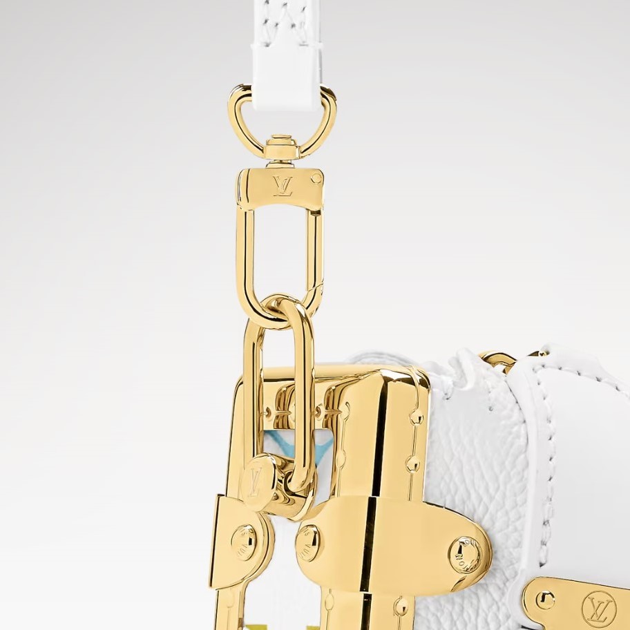 L0vis Vvtt0n LV x TM Slim Trunk Crossbody Bag 9.1in/ 23cm Multicolored Gold Hardware For Women M27737