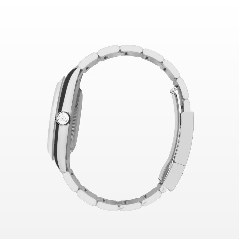 R01ex Explorer 40 Watch Silver Toned Black Dial 40mm For Men 224270-0001