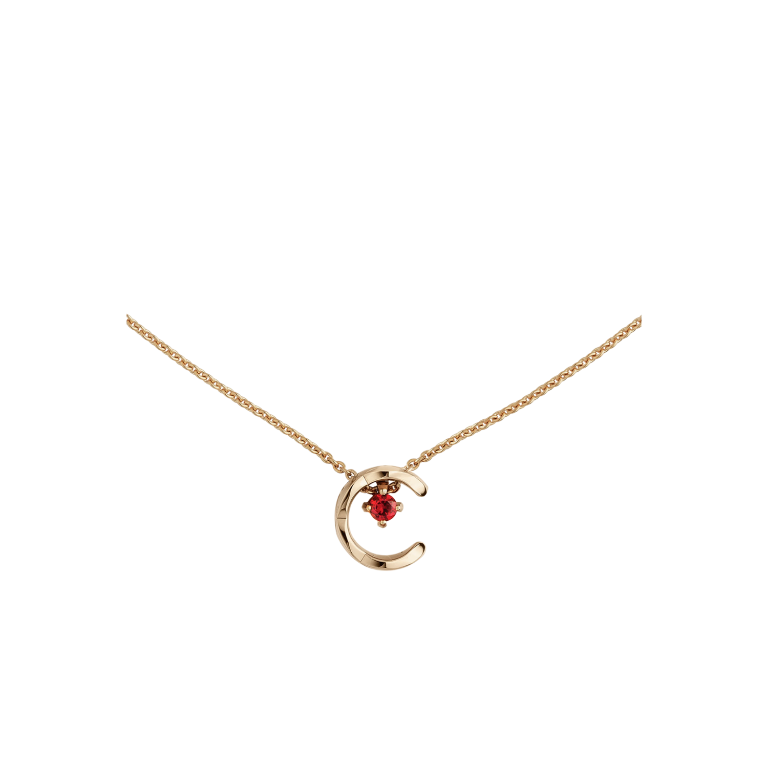 Ch**el Coco Necklace Beige Gold Hardware For Women J13043