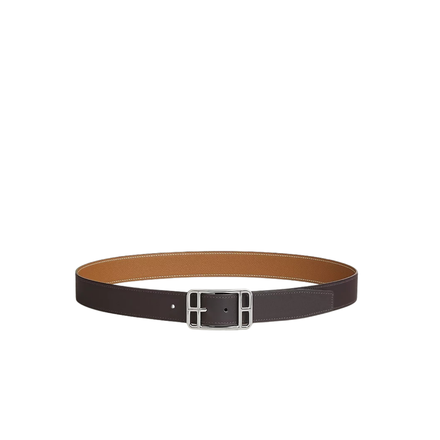 H**me5 Cape Cod 32mm Reversible Belt Macassar/ Brown For Men H012222UKAA085