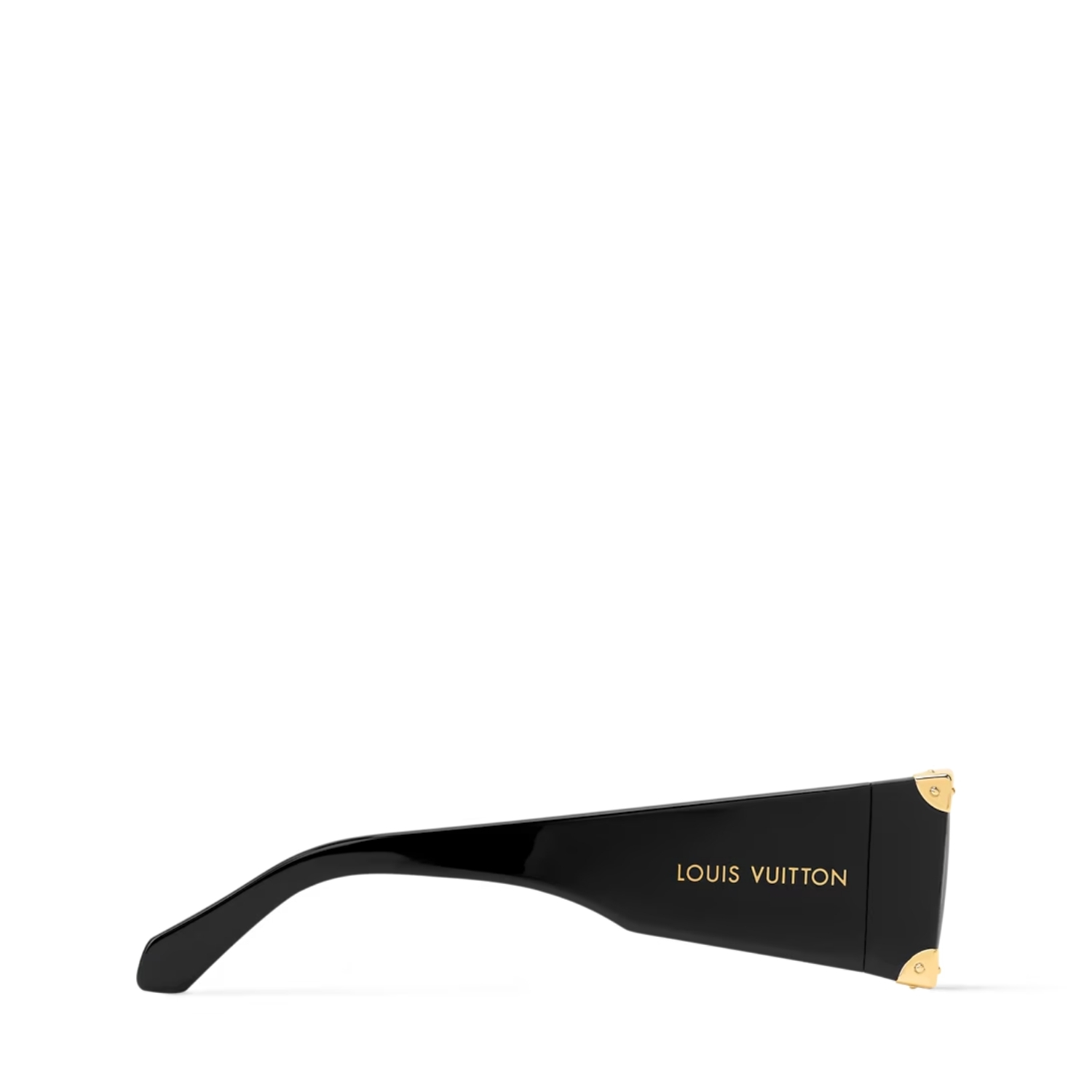 L0vis Vvtt0n Heritage Low Square Sunglasses Black For Men Z3157U