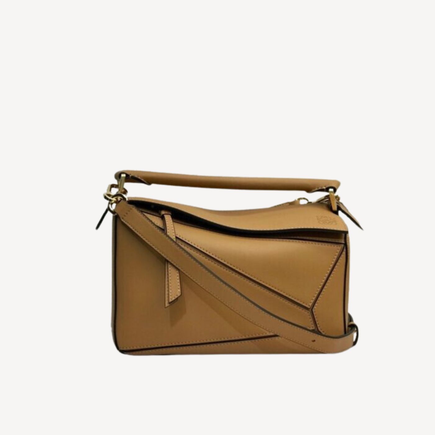 L0ew* Small Puzzle Bag Brown For Women 9.4in / 24cm