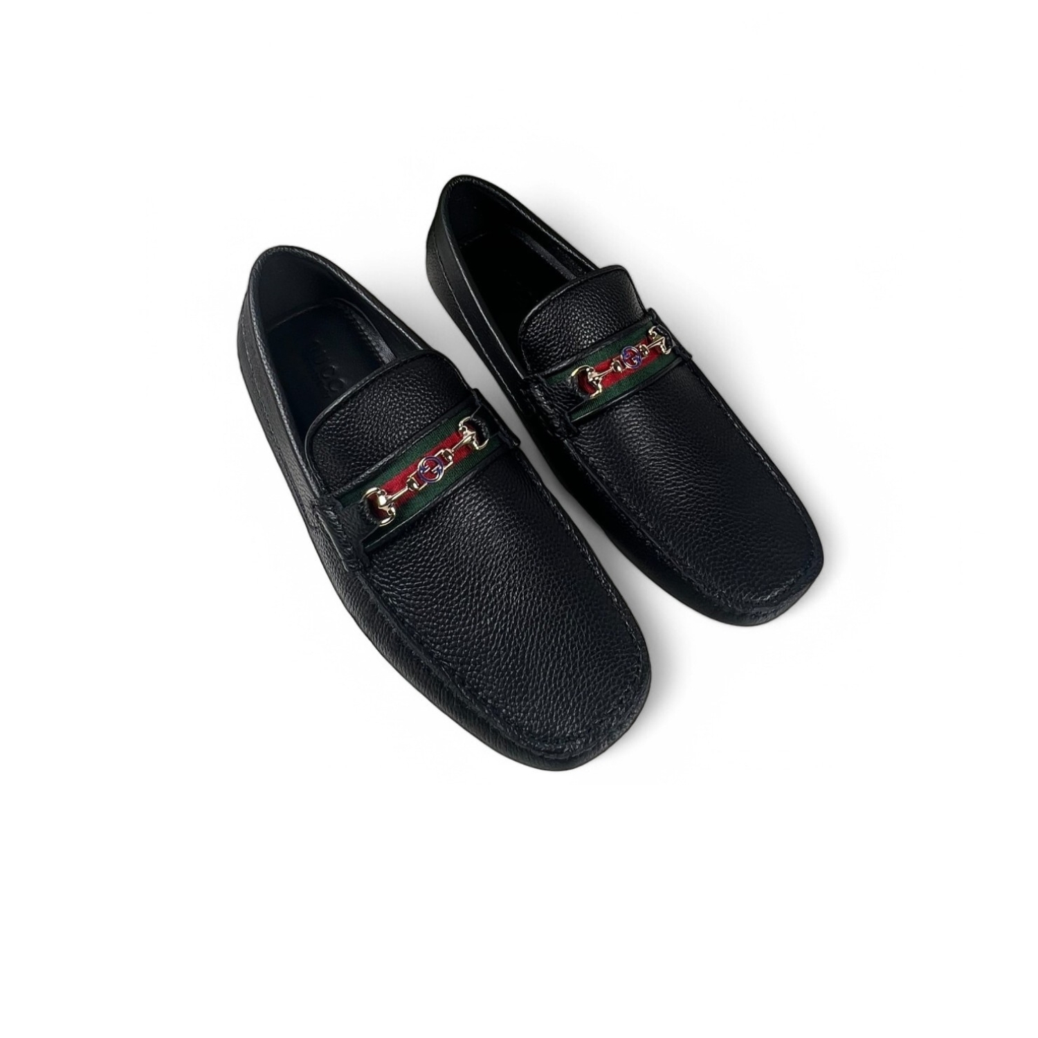 Gvc*1 Men’s Loafers With Web Details Black For Men 6246981XH101066