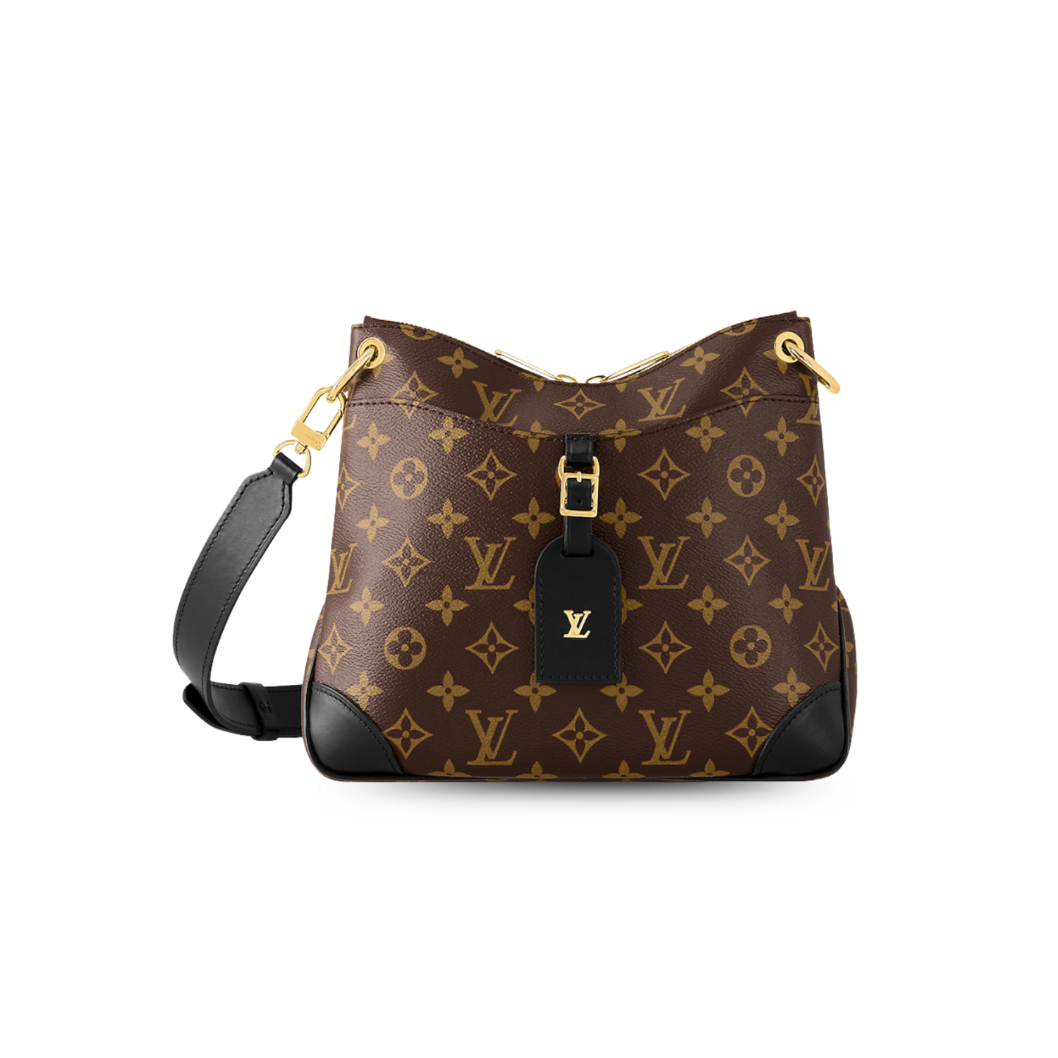 L0vis Vvtt0n Odeon PM Monogram Canvas Black For Women 10.2in/26cm M45353