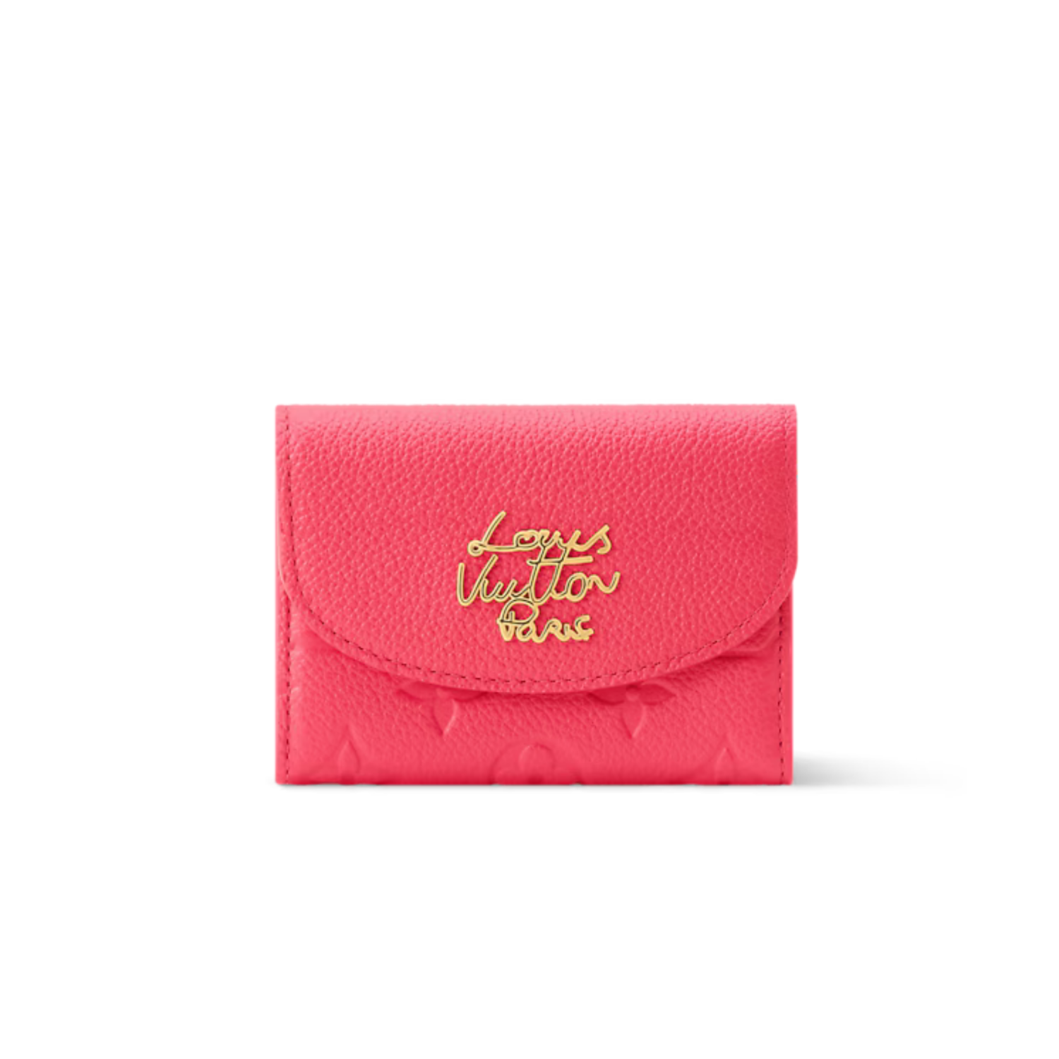 L0vis Vvtt0n Rosalie Coin Purse Strawberry Pink For Women 4.3in/11cm M27481