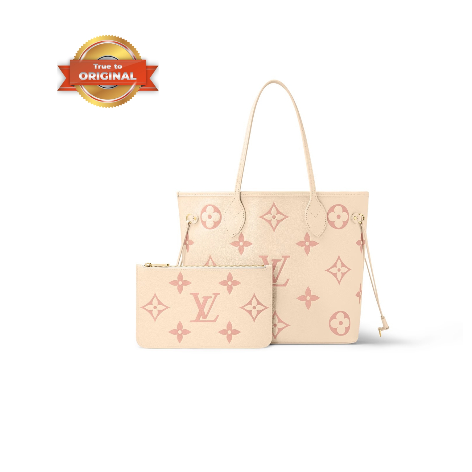 [True-to-ORIGINAL] L0vis Vvtt0n Neverfull MM Creme For Women 12.2in/31cm M21579