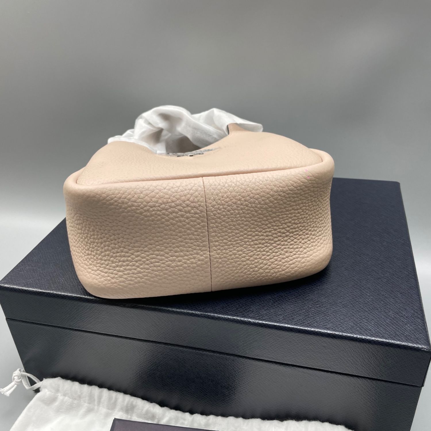 Pra*a Mini Tote Beige For Women, Women’s Bags 7.5in/19cm